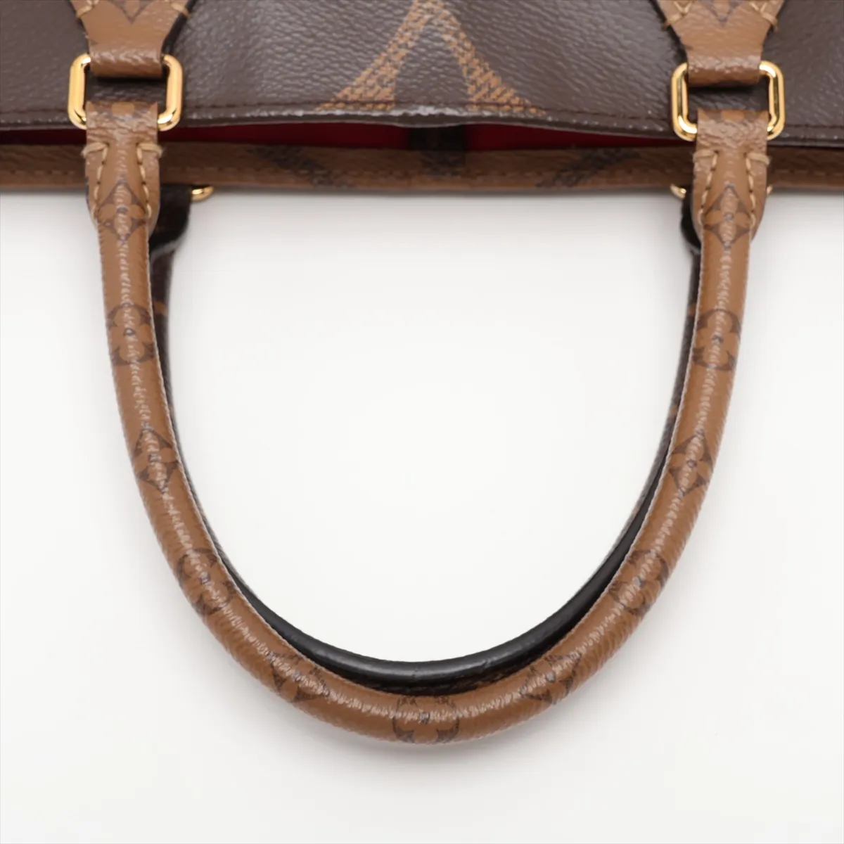 Giant Monogram Reverse OnTheGo MM M45039 TR4189 Brown (RFID detected) — view 7