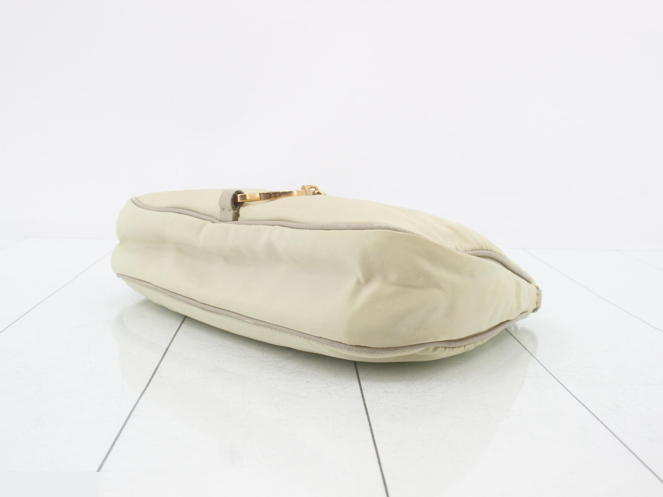 One-shoulder bag, nylon, green — view 7