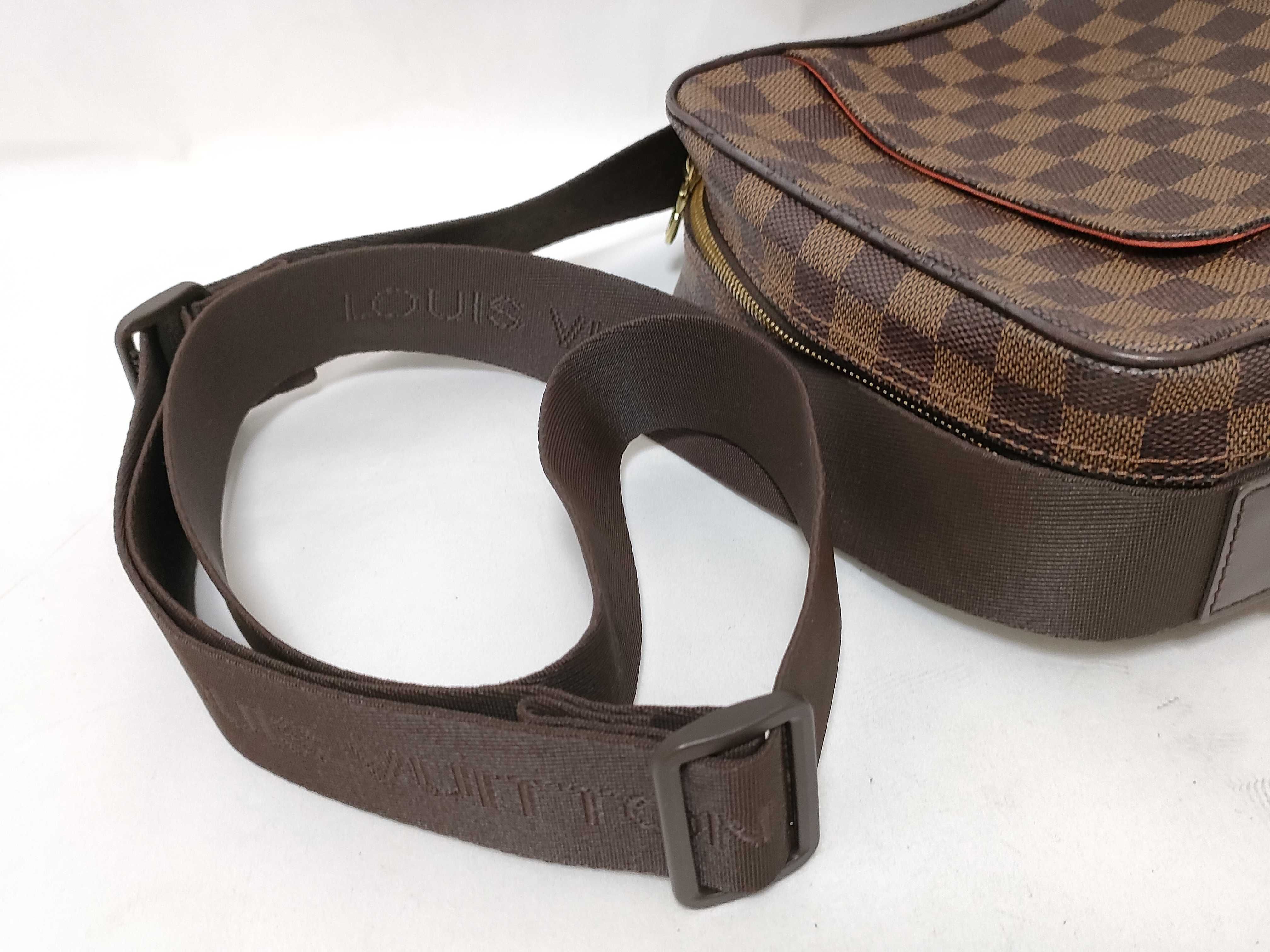 Damier Olaf PM N41442 MI0034 Brown Shoulder Bag — view 3