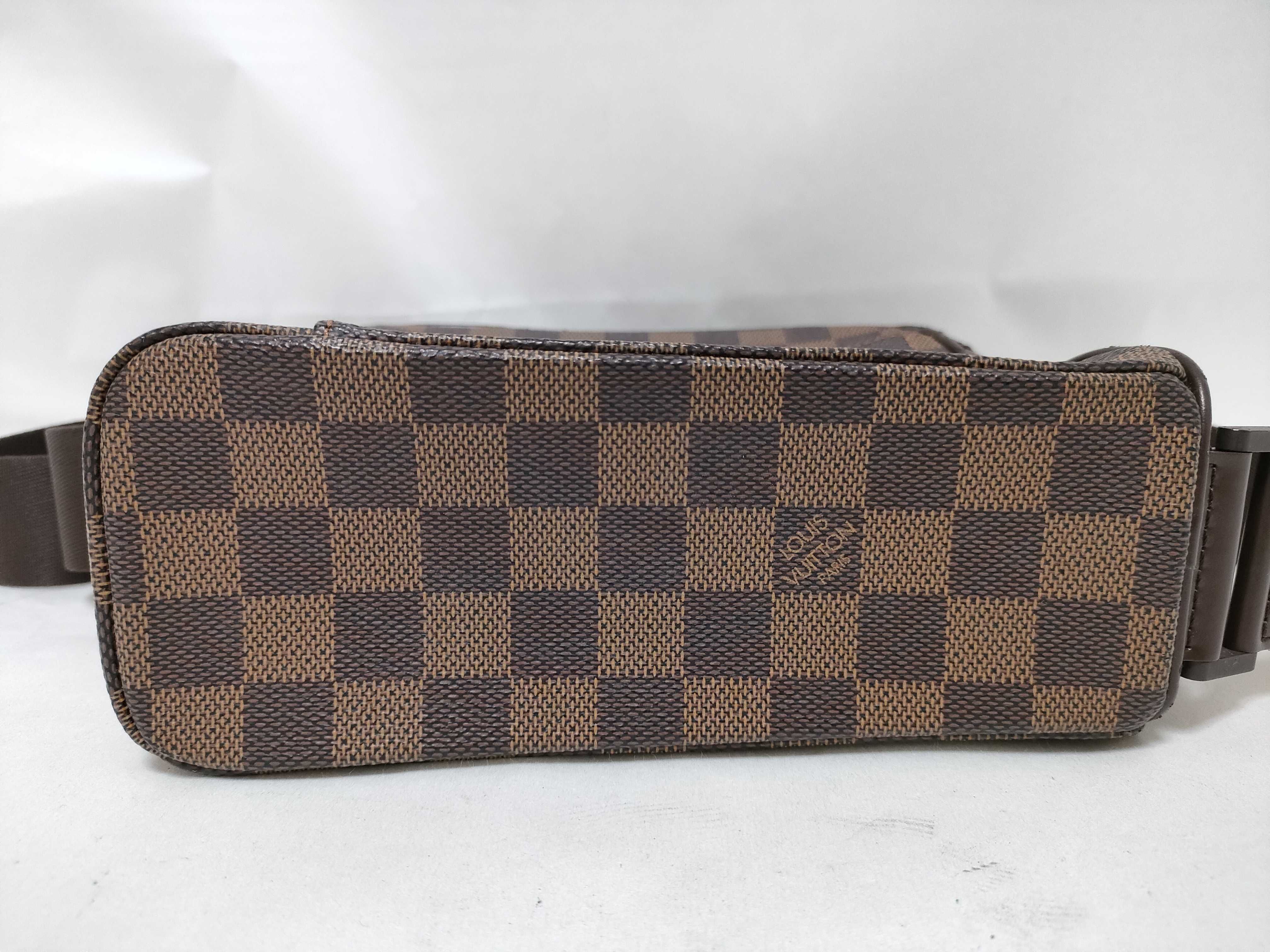 Damier Olaf PM N41442 MI0034 Brown Shoulder Bag — view 7