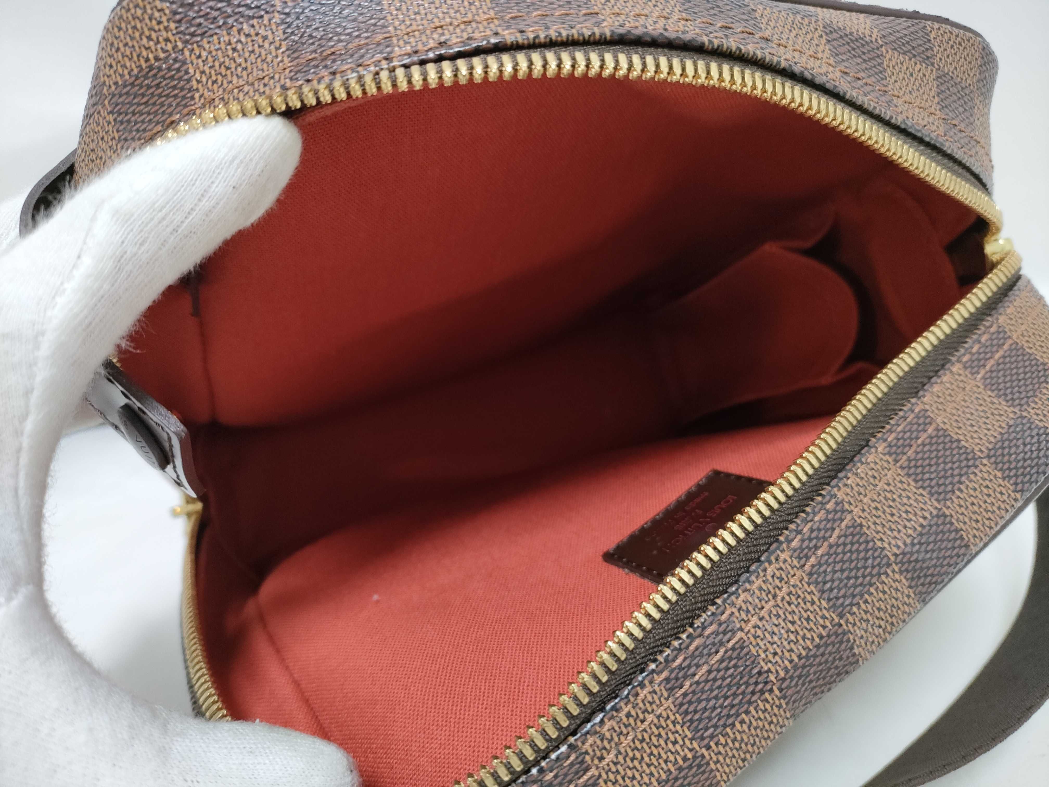 Damier Olaf PM N41442 MI0034 Brown Shoulder Bag — view 10