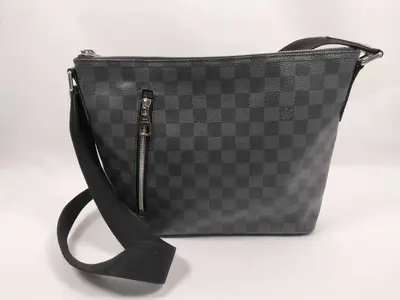 Damier Graphite Louis Vuitton Black Damier N41211 Graphite Mick PM Shoulder Bag