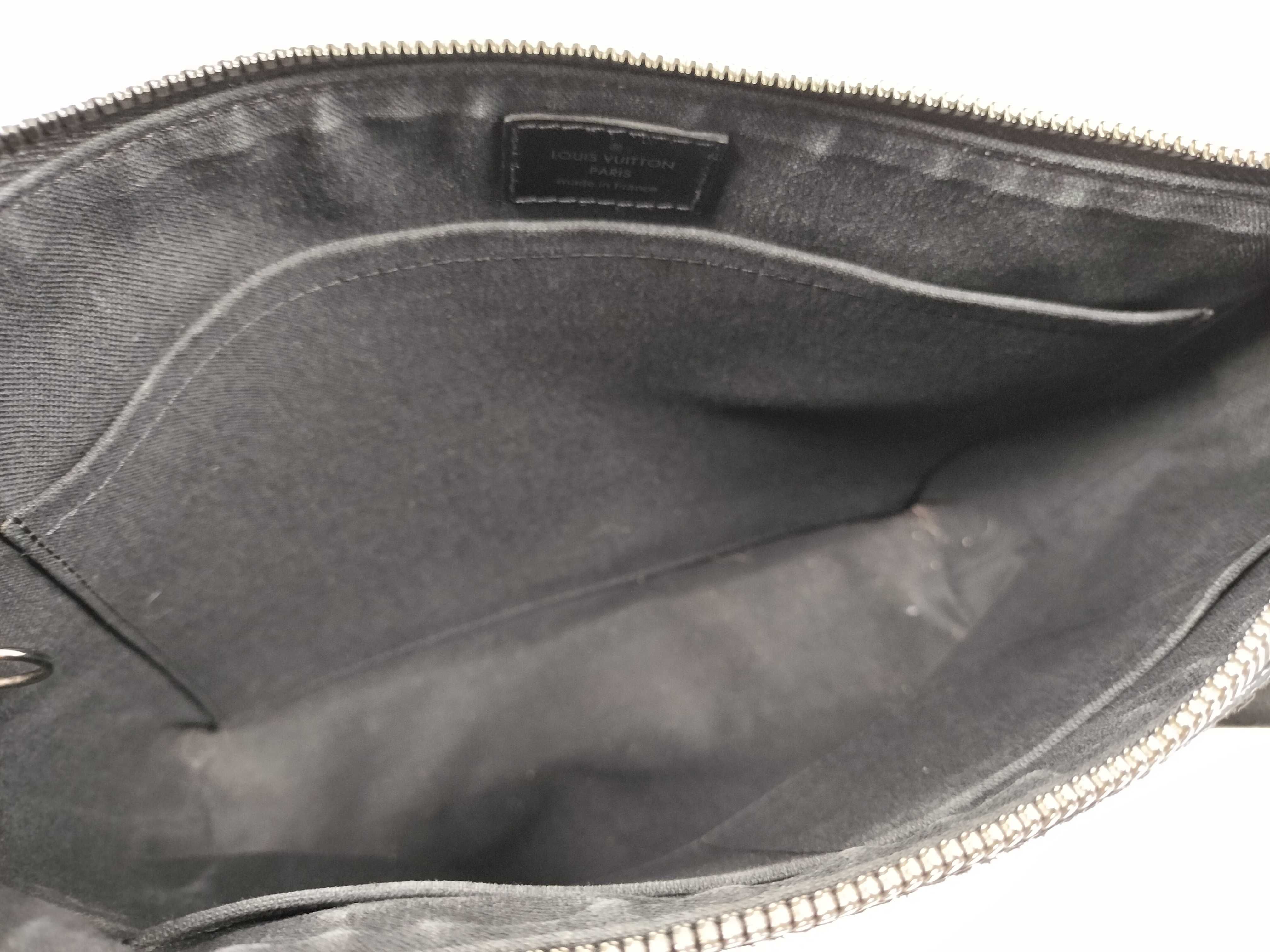 Damier Graphite Louis Vuitton Black Damier N41211 Graphite Mick PM Shoulder Bag — view 11