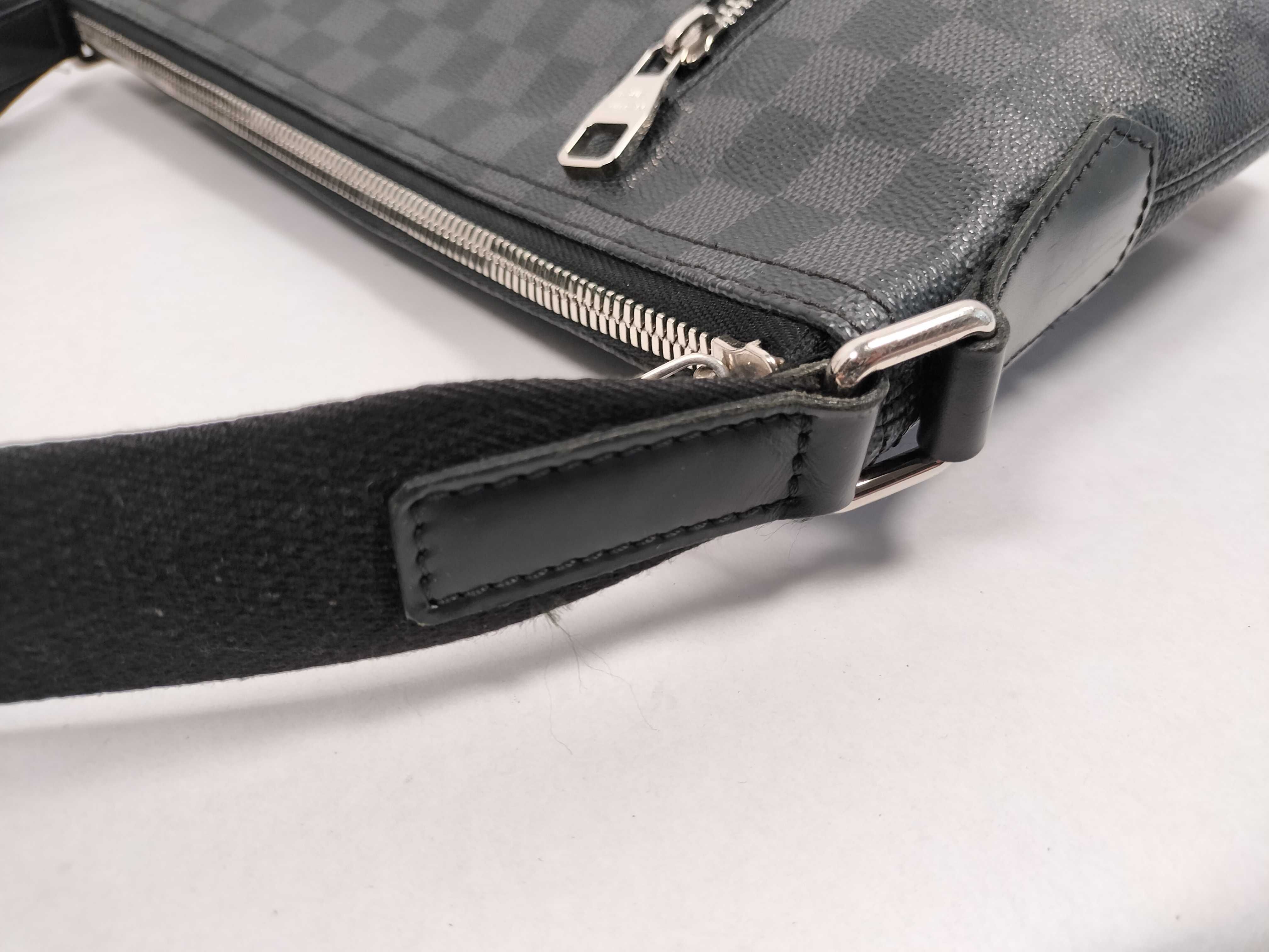 Damier Graphite Louis Vuitton Black Damier N41211 Graphite Mick PM Shoulder Bag — view 5