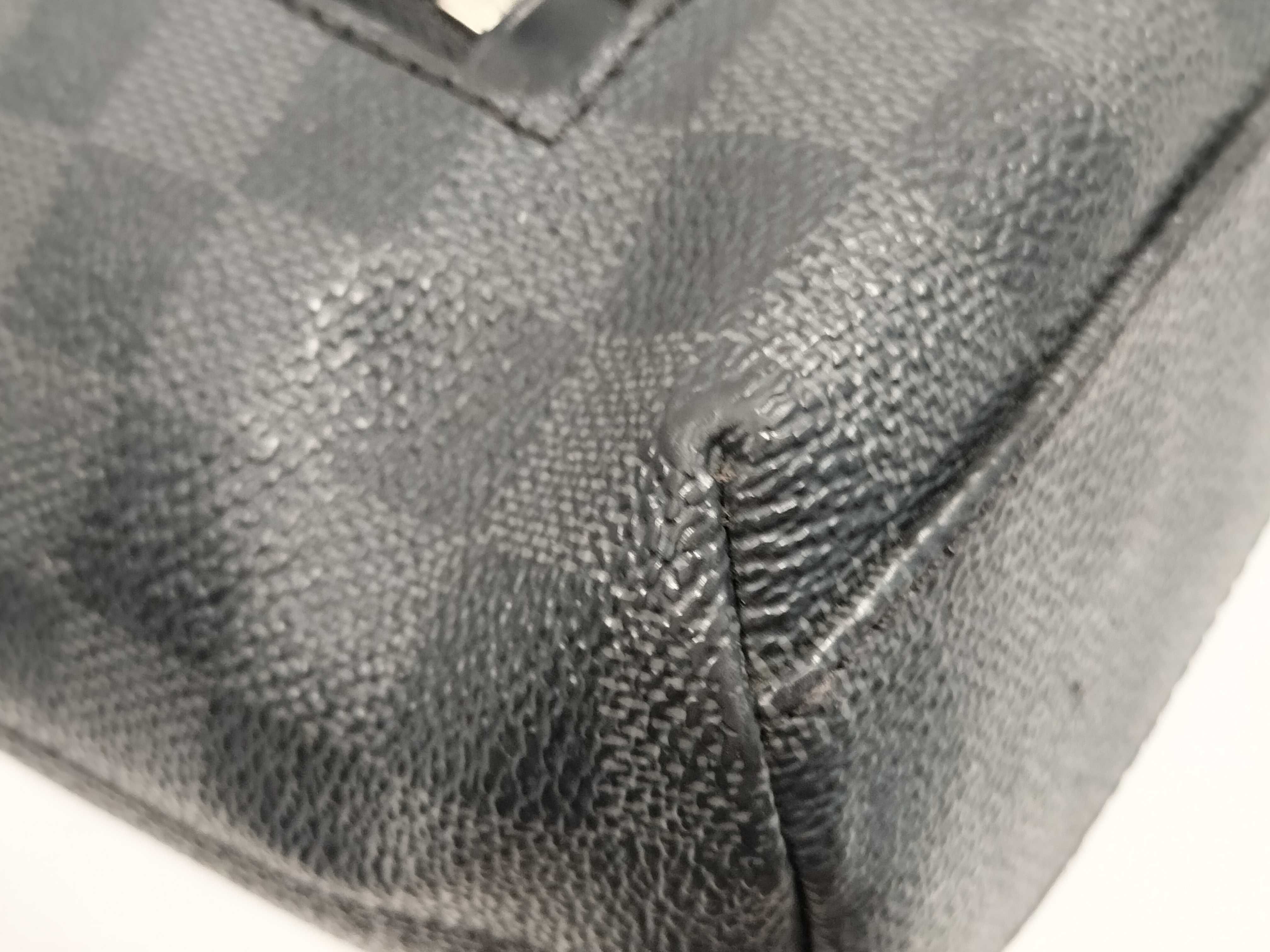 Damier Graphite Louis Vuitton Black Damier N41211 Graphite Mick PM Shoulder Bag — view 6