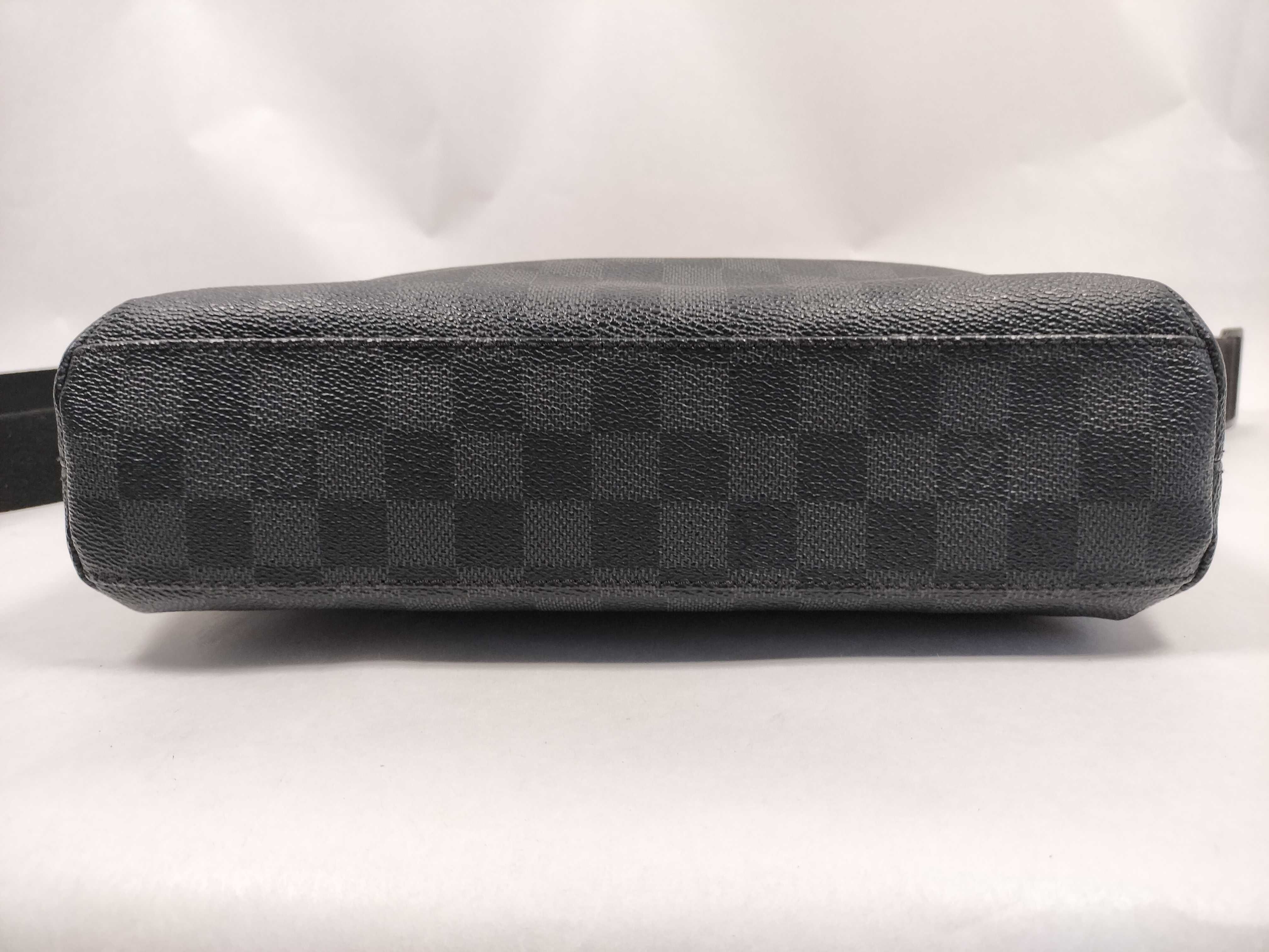 Damier Graphite Louis Vuitton Black Damier N41211 Graphite Mick PM Shoulder Bag — view 7
