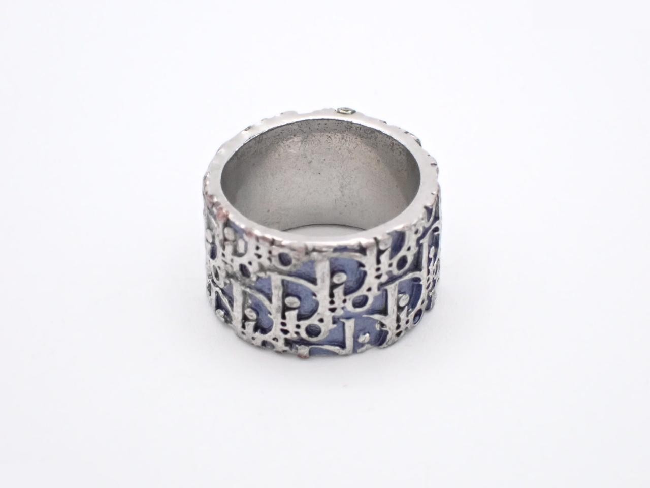Ring, engraved with "6", actual size #10 — view 2
