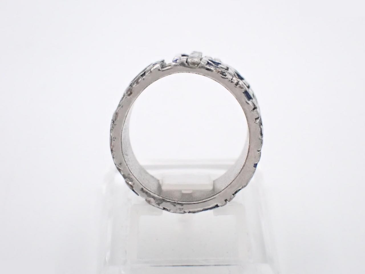 Ring, engraved with "6", actual size #10 — view 3
