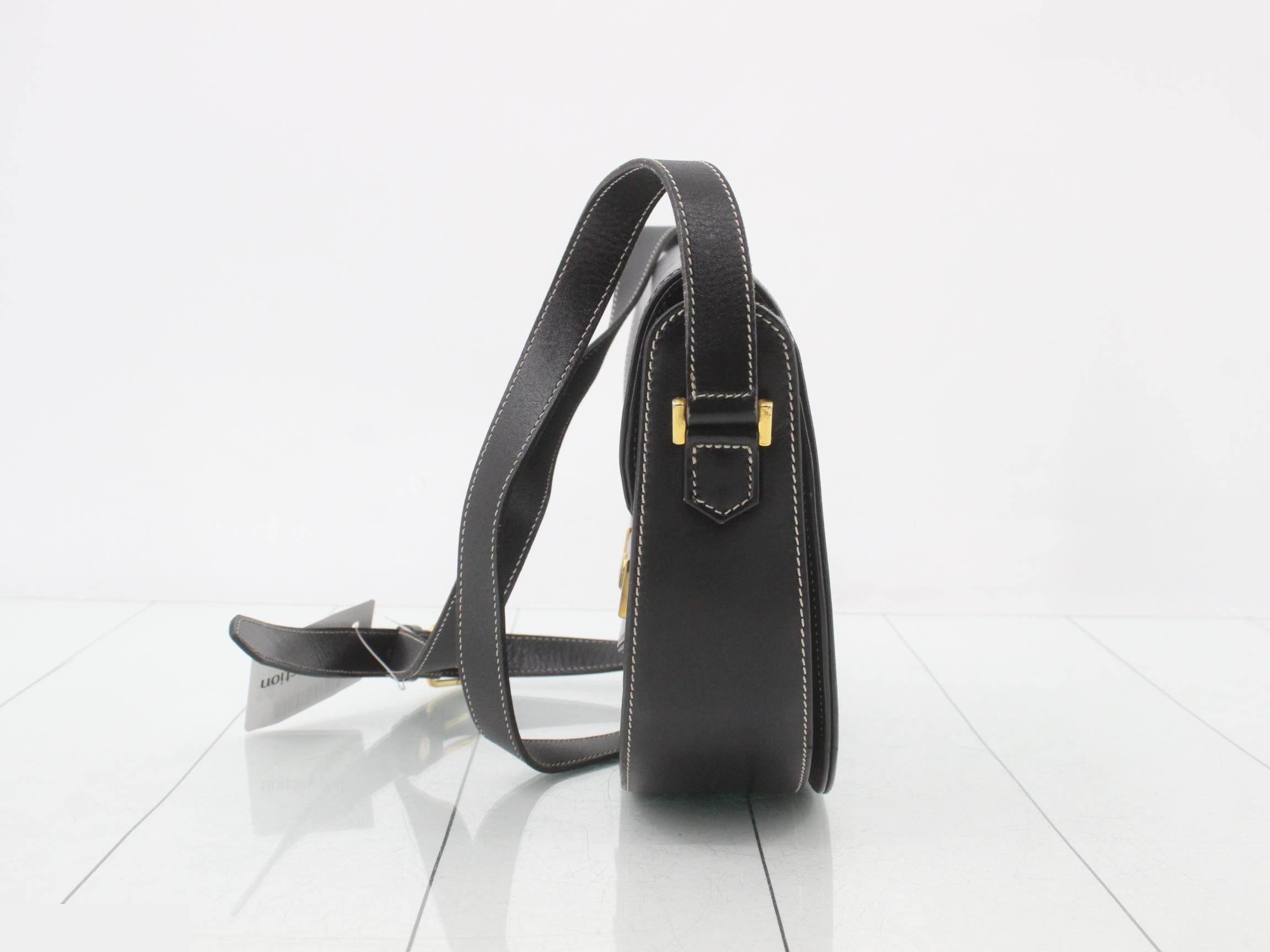 leather shoulder bag — view 3