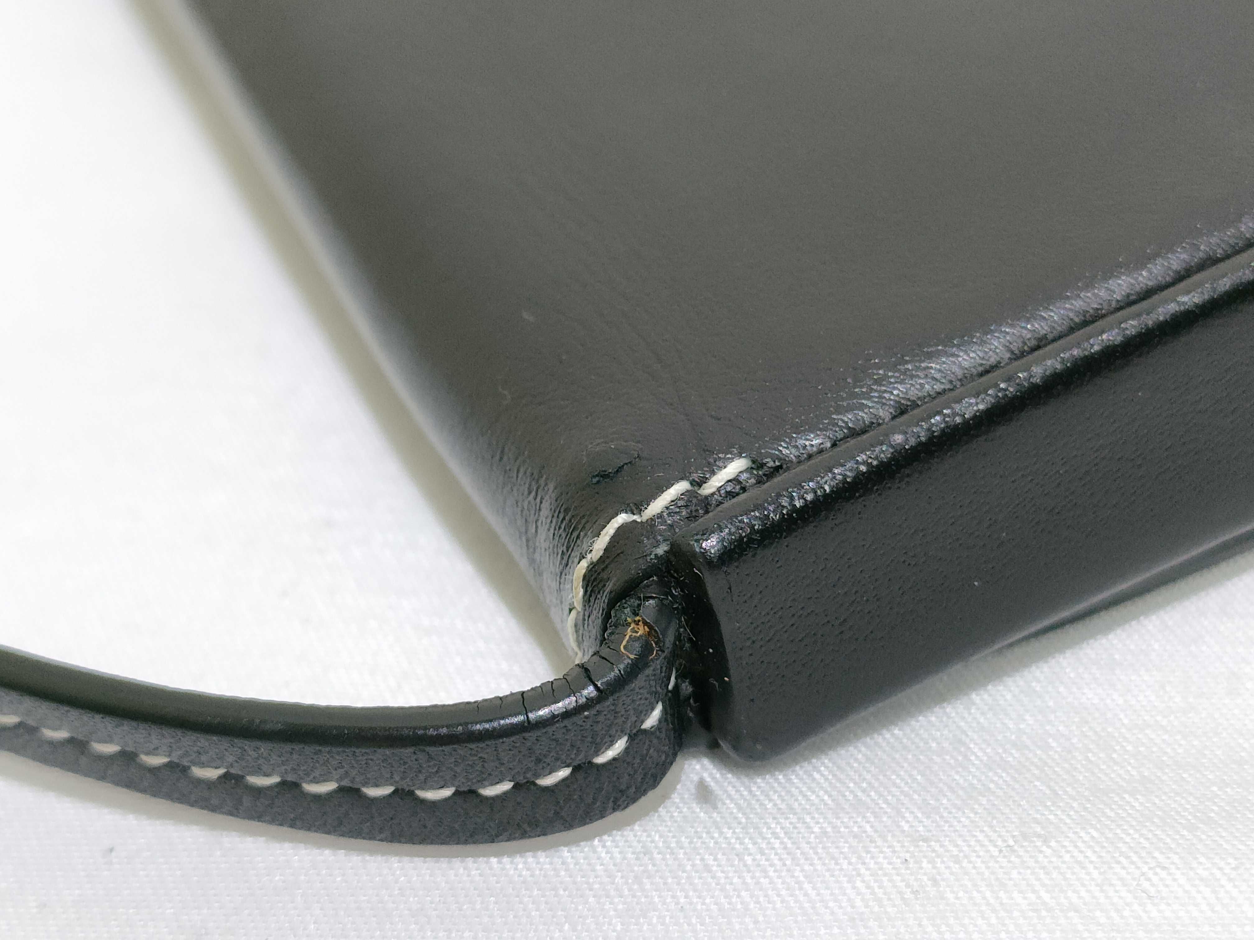 Heel Pouch Mini Leather Shoulder Bag Black Shoulder Bag — view 5