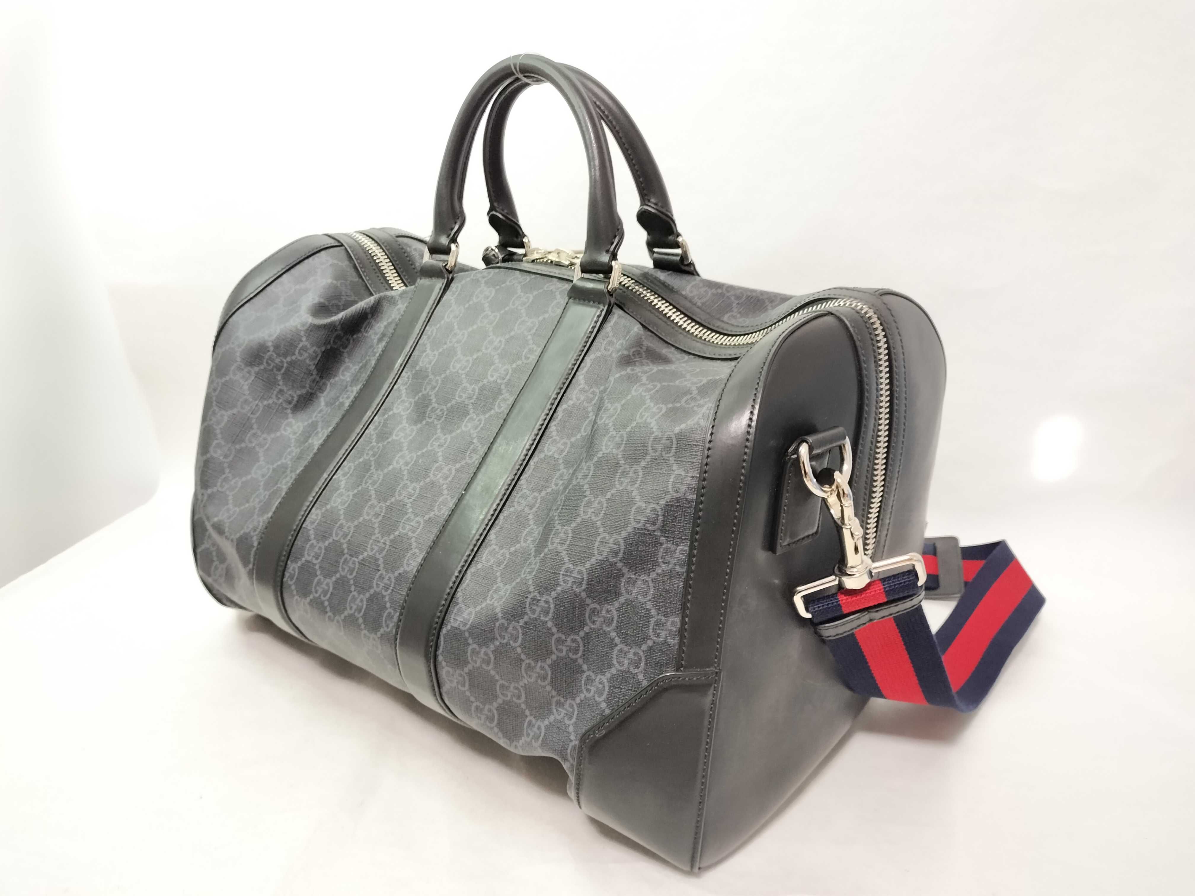 GG Supreme 474131 Boston Bag — view 3