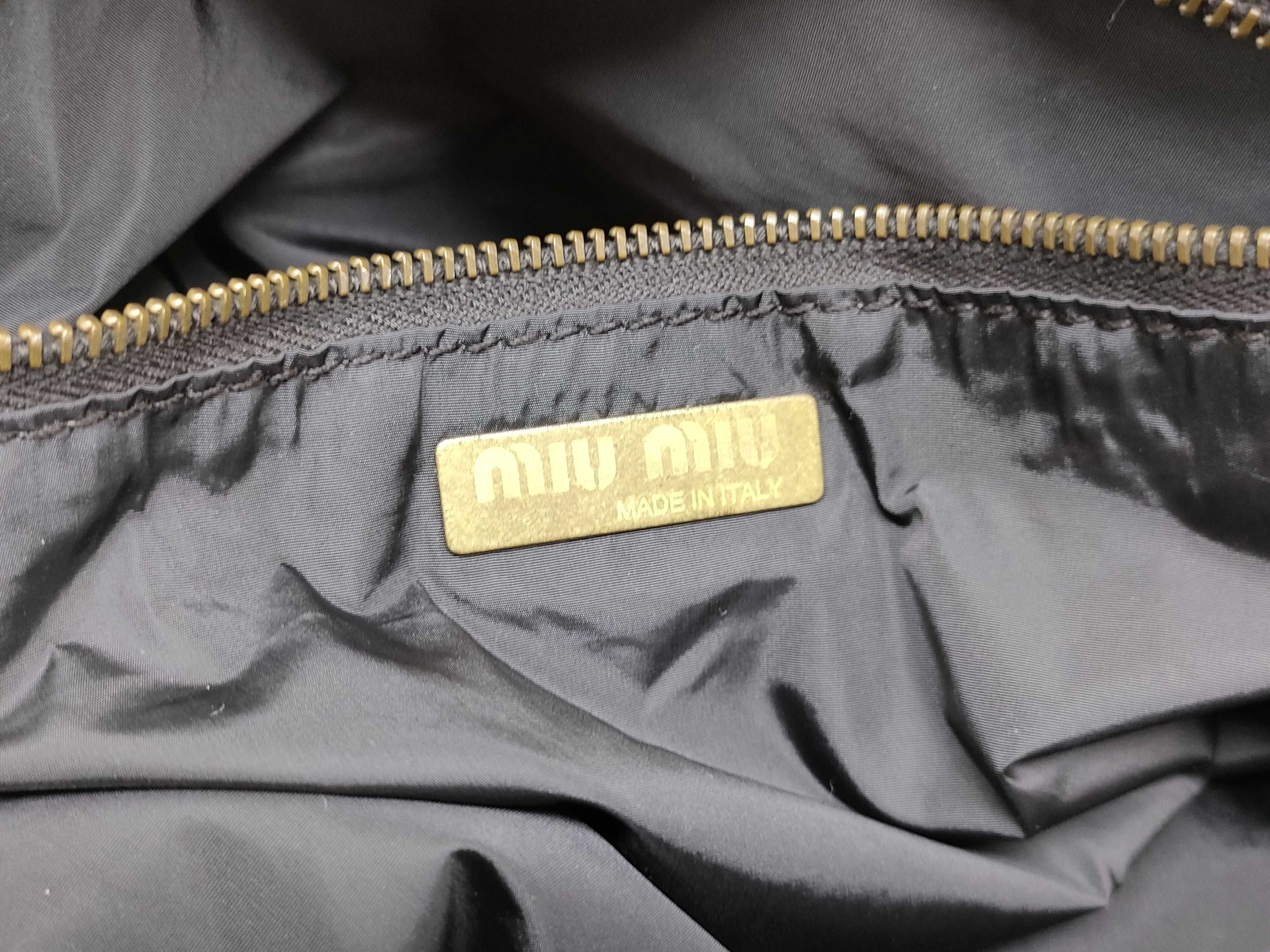 calfskin x denim tote bag — view 11