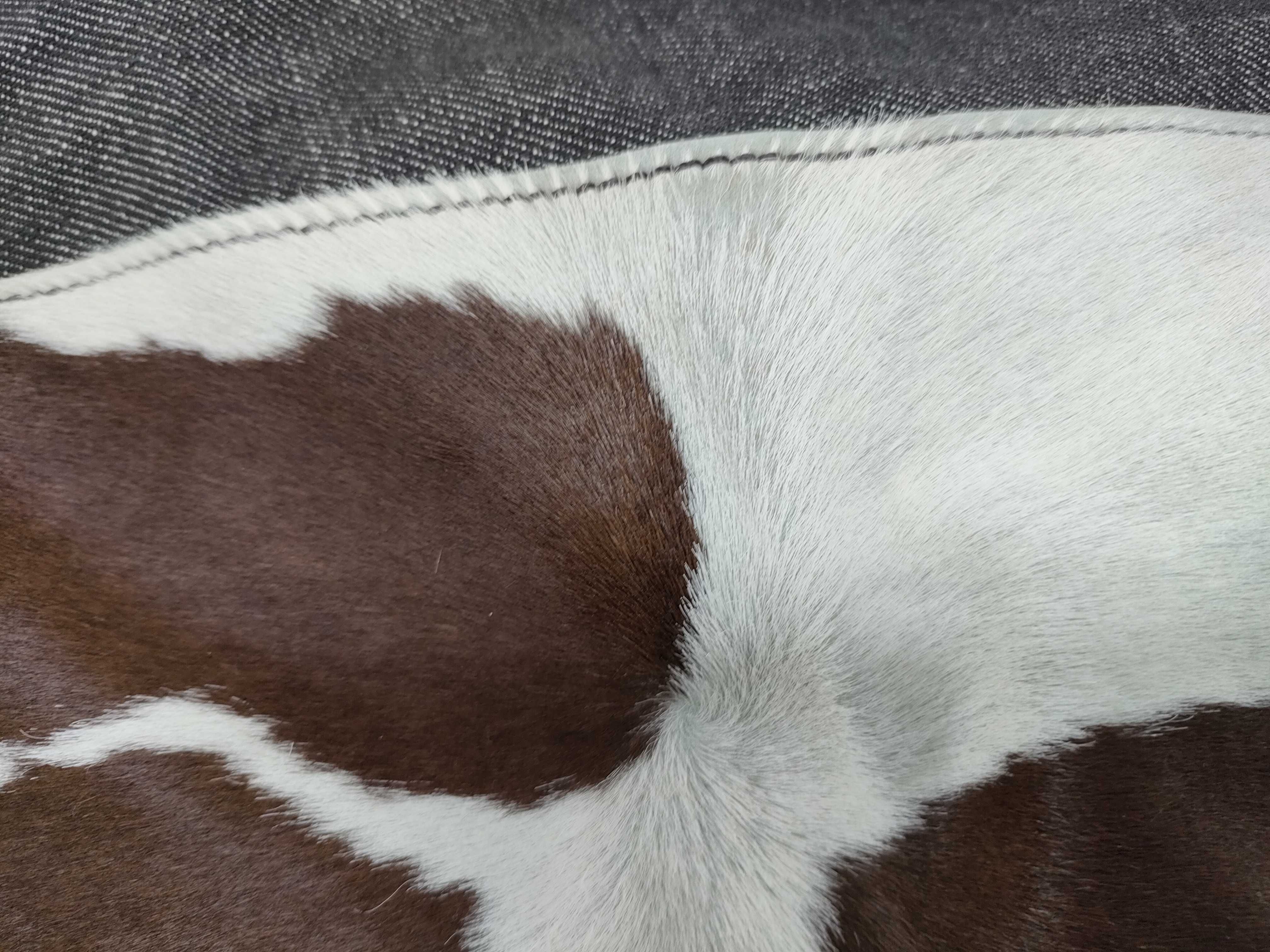 calfskin x denim tote bag — view 13