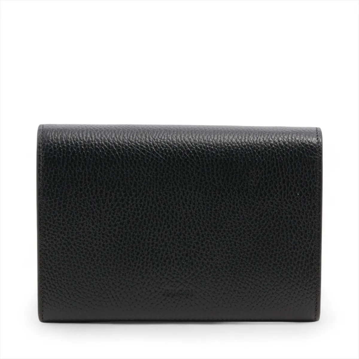 Dionysus Leather Chain Wallet Black 401231 — view 2