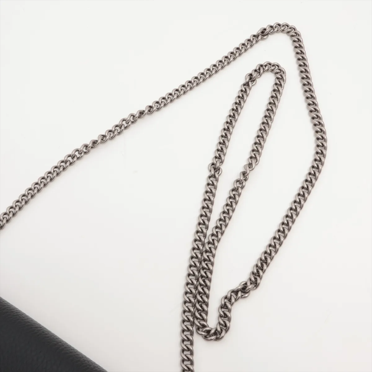 Dionysus Leather Chain Wallet Black 401231 — view 5