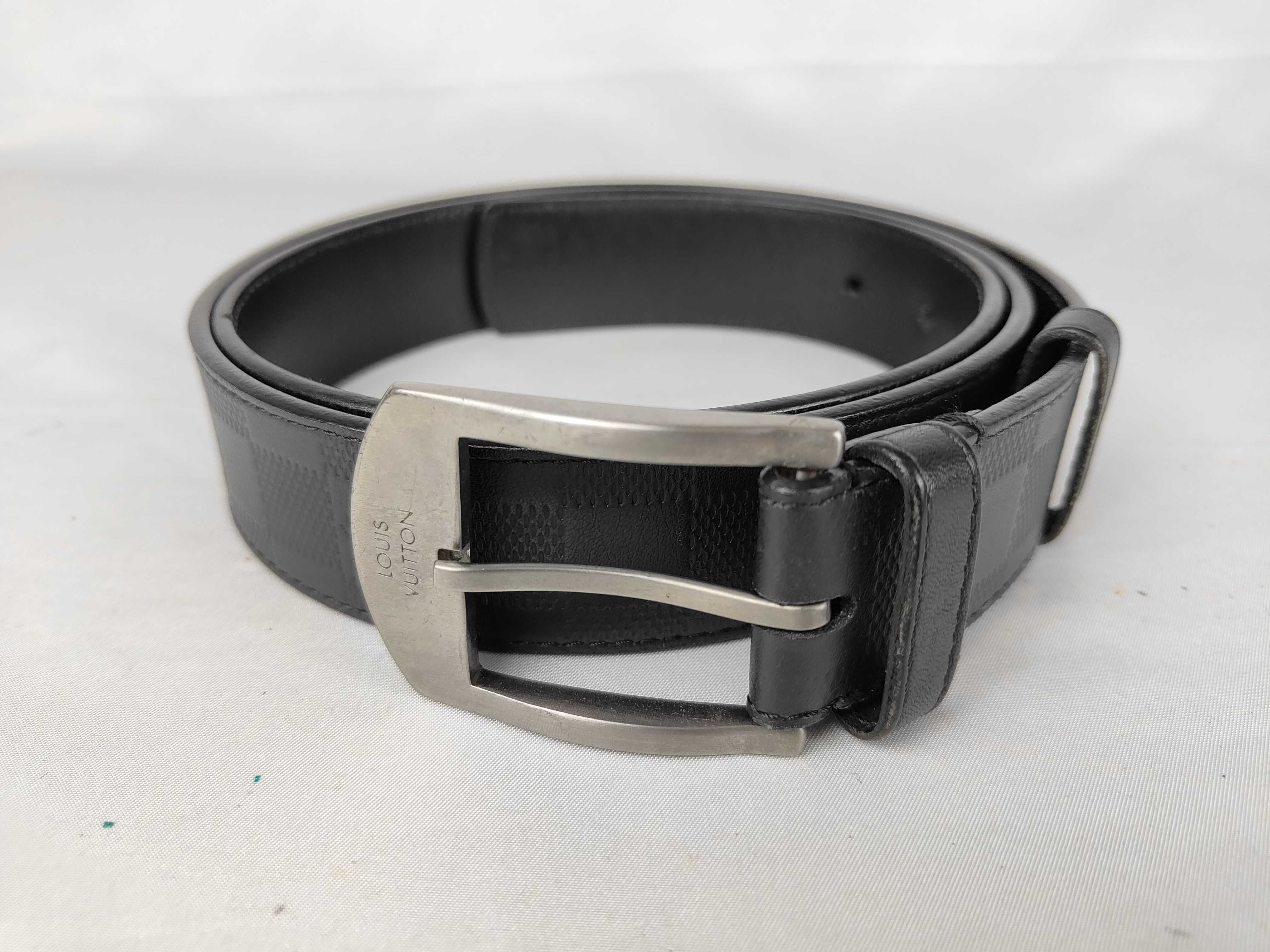 Damier Graphite Belt