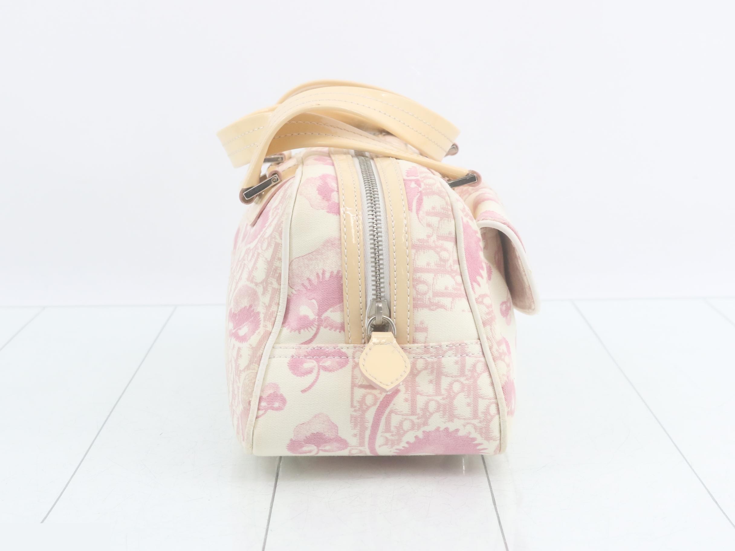 Trotter (bag) - Floral pattern - Mini Boston bag - Handbag — view 4