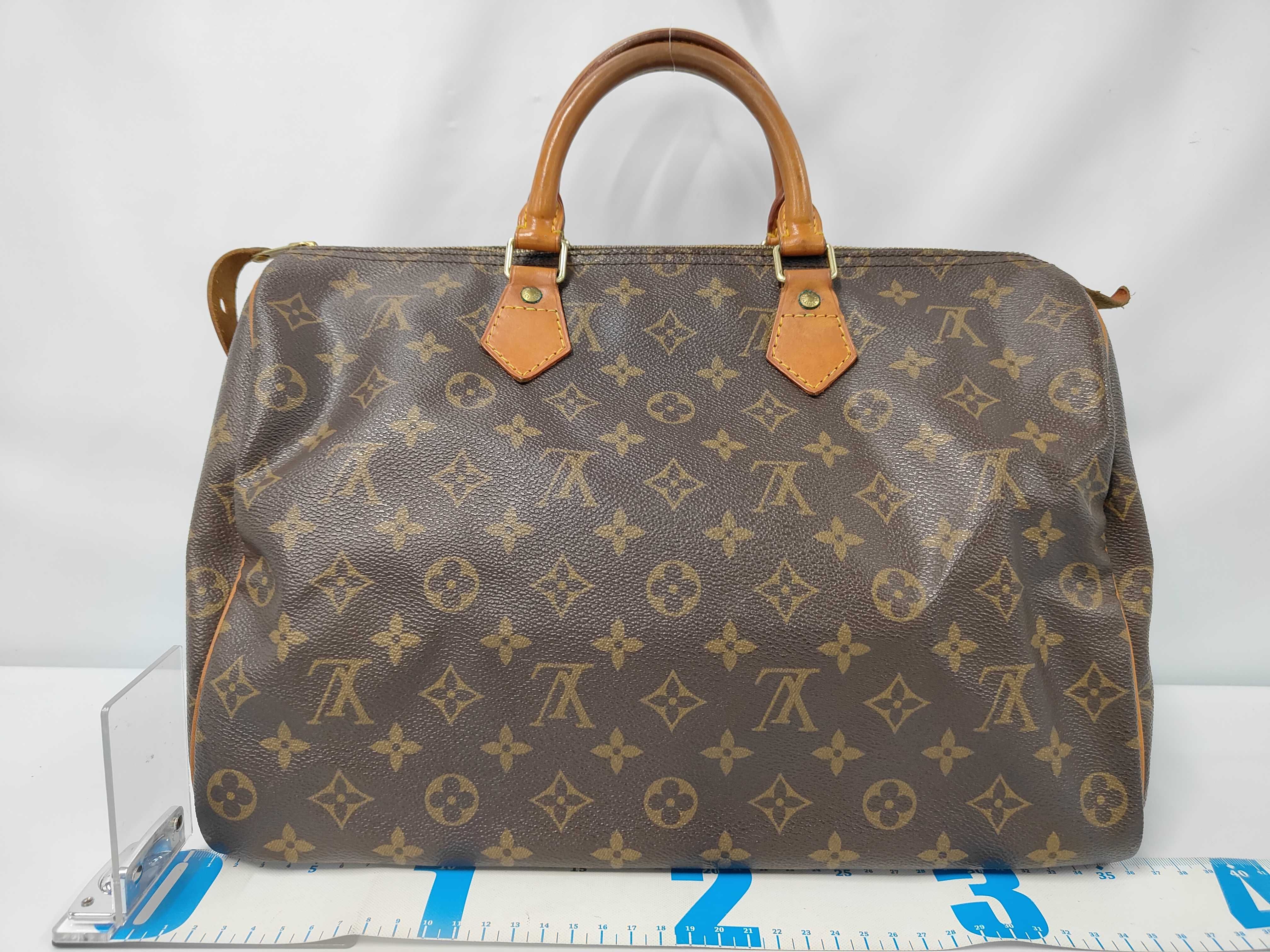 Speedy 35 Monogram Handbag M41524 with Padlock — view 2