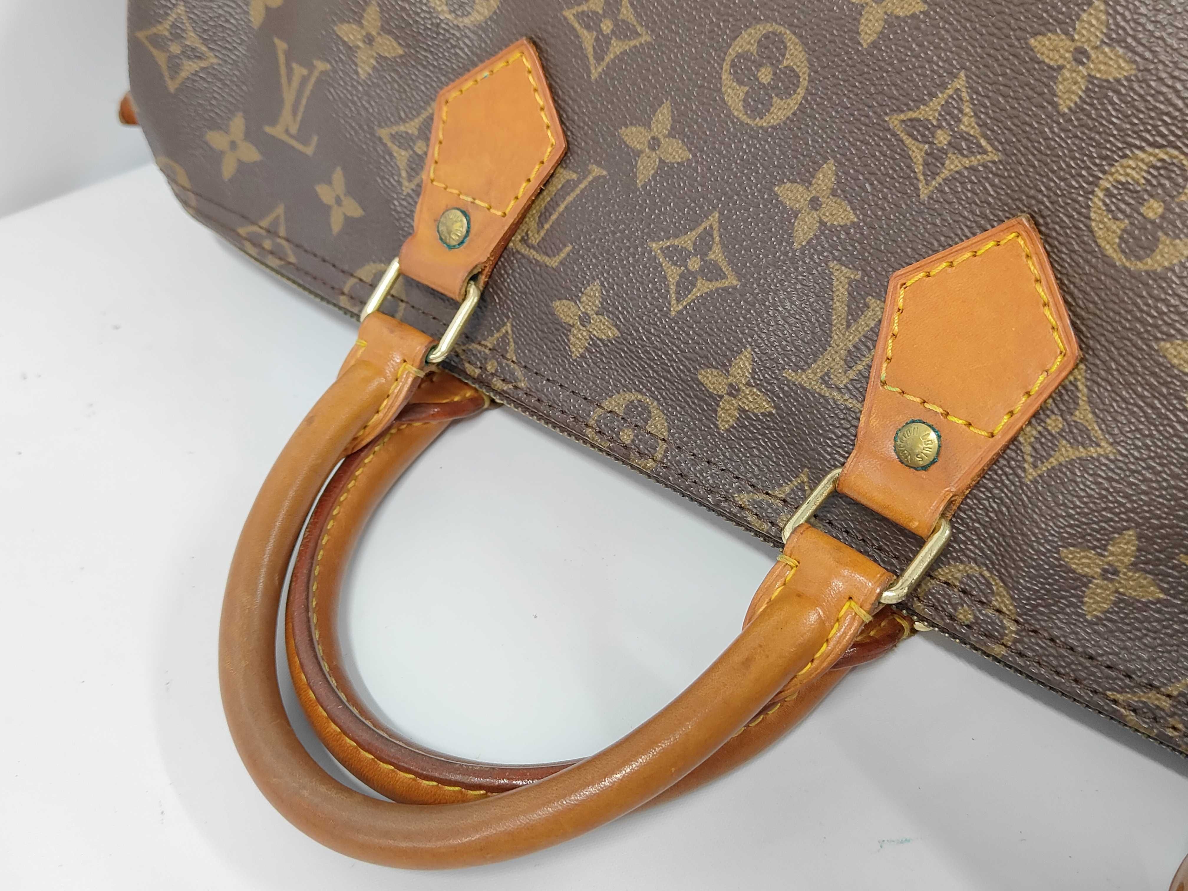 Speedy 35 Monogram Handbag M41524 with Padlock — view 5