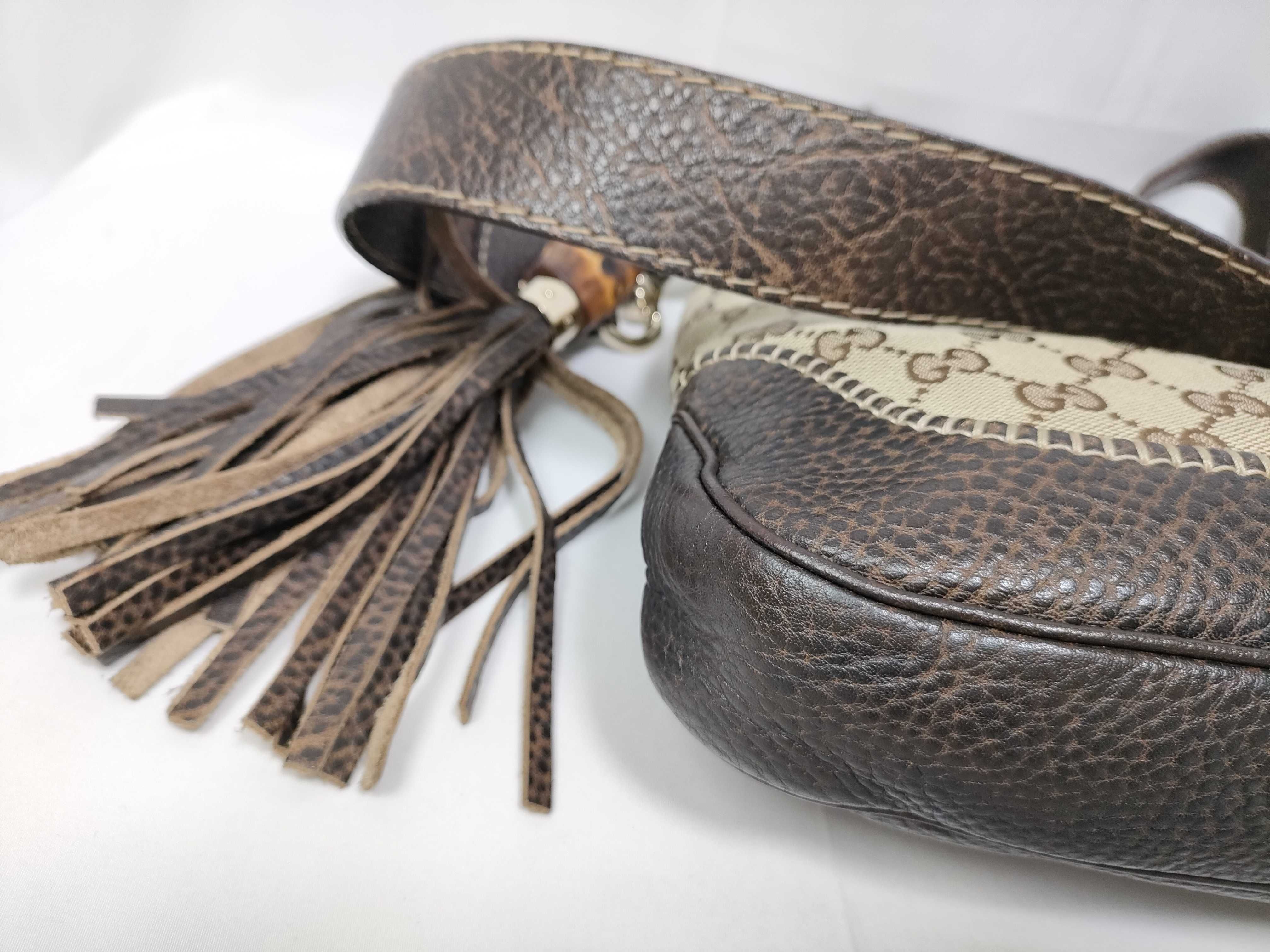 New Jackie Tote Bag Brown 219725 Shoulder Bag — view 5