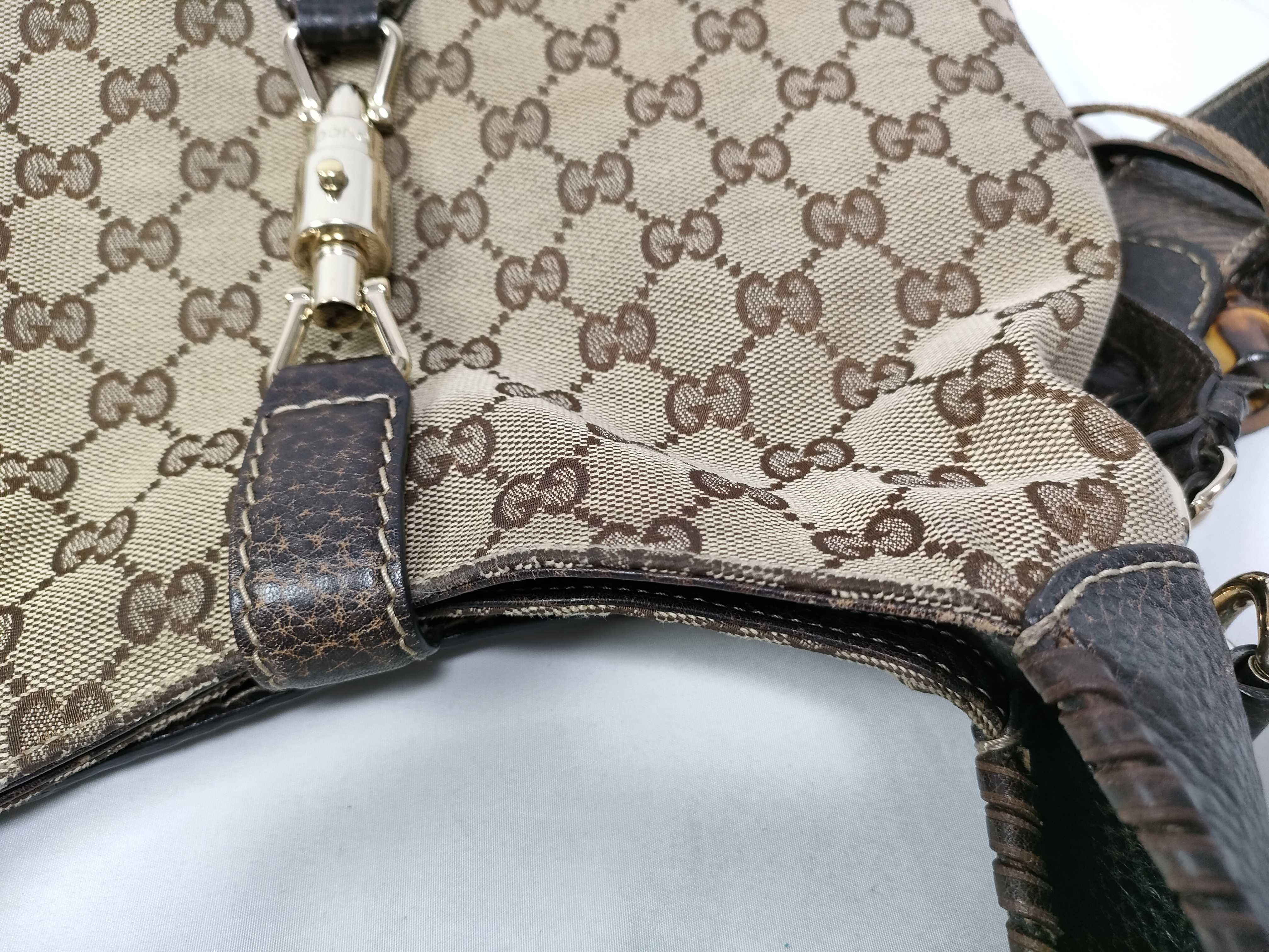 New Jackie Tote Bag Brown 219725 Shoulder Bag — view 10
