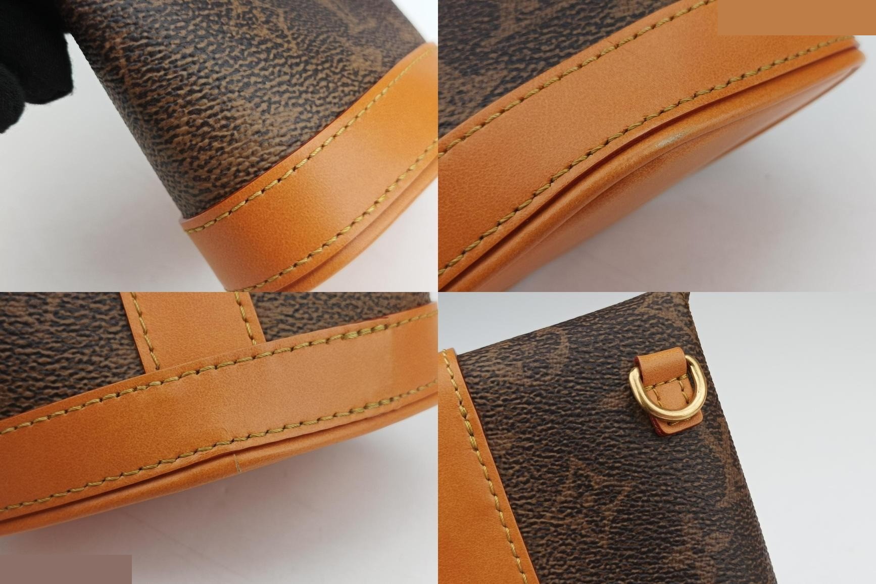 Envelope Pouch Monogram Dust x Leather Monogram/Brown — view 9