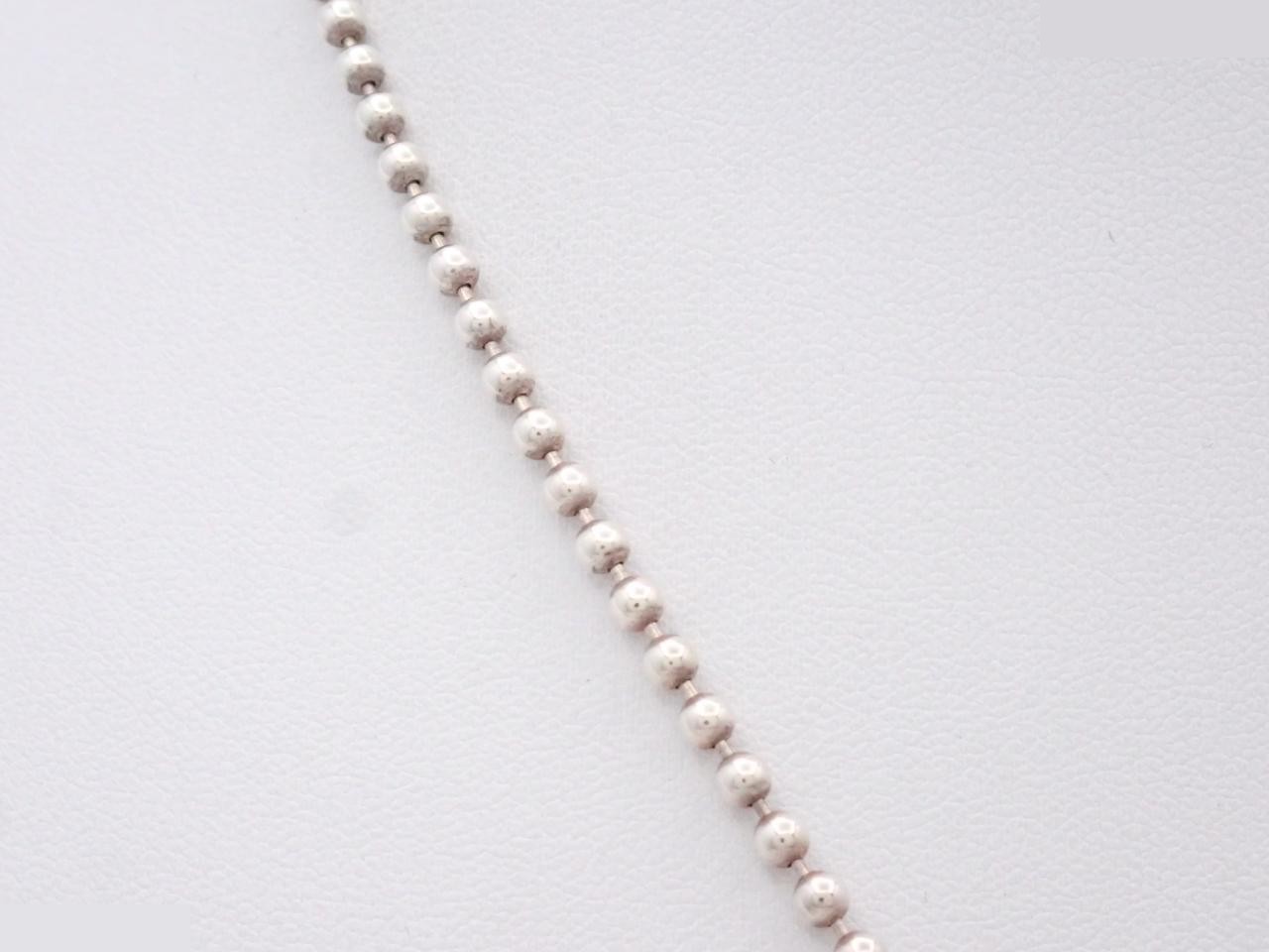 SV925 Interlocking G Necklace, 20.7g, Total Length Approx. 44cm — view 2