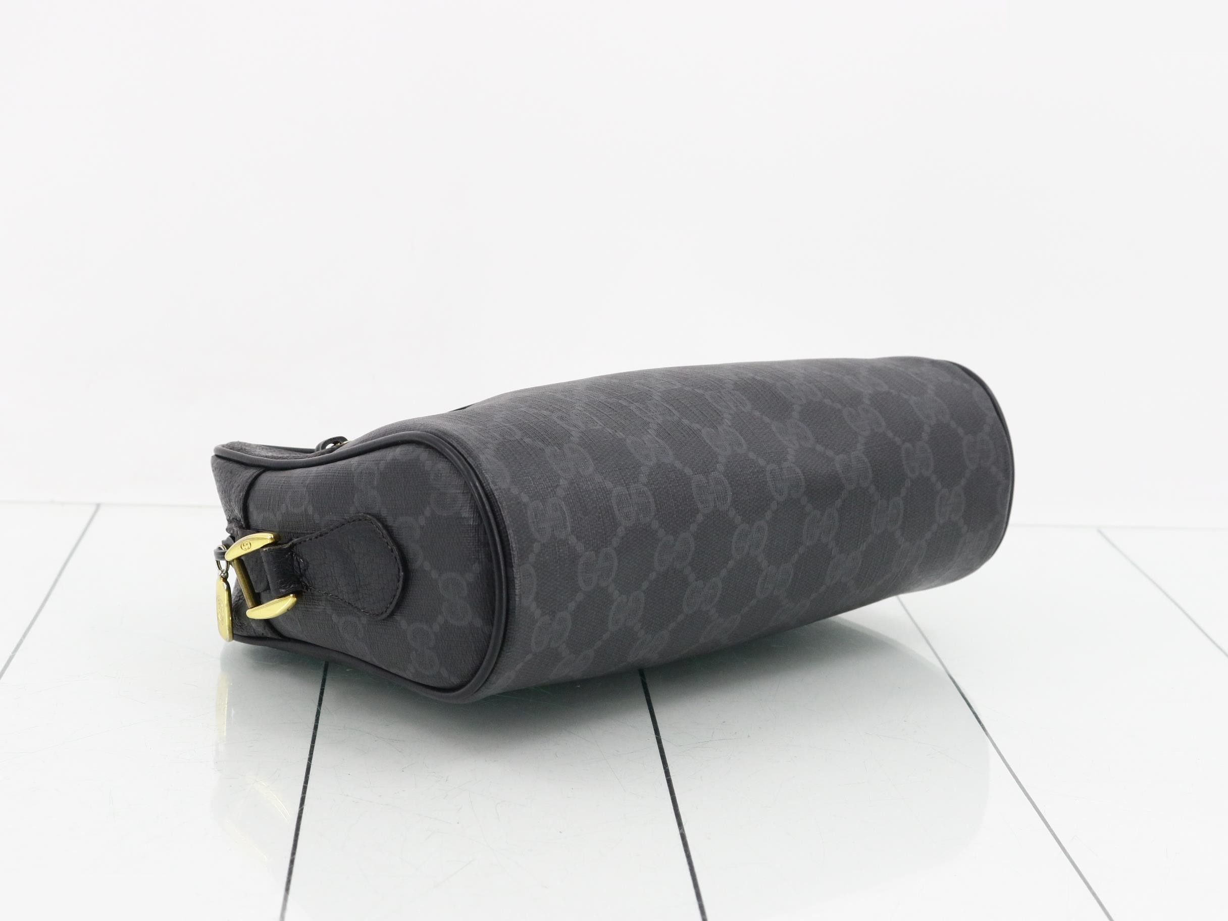 GG Supreme Sherry Line Shoulder Bag, Black — view 5
