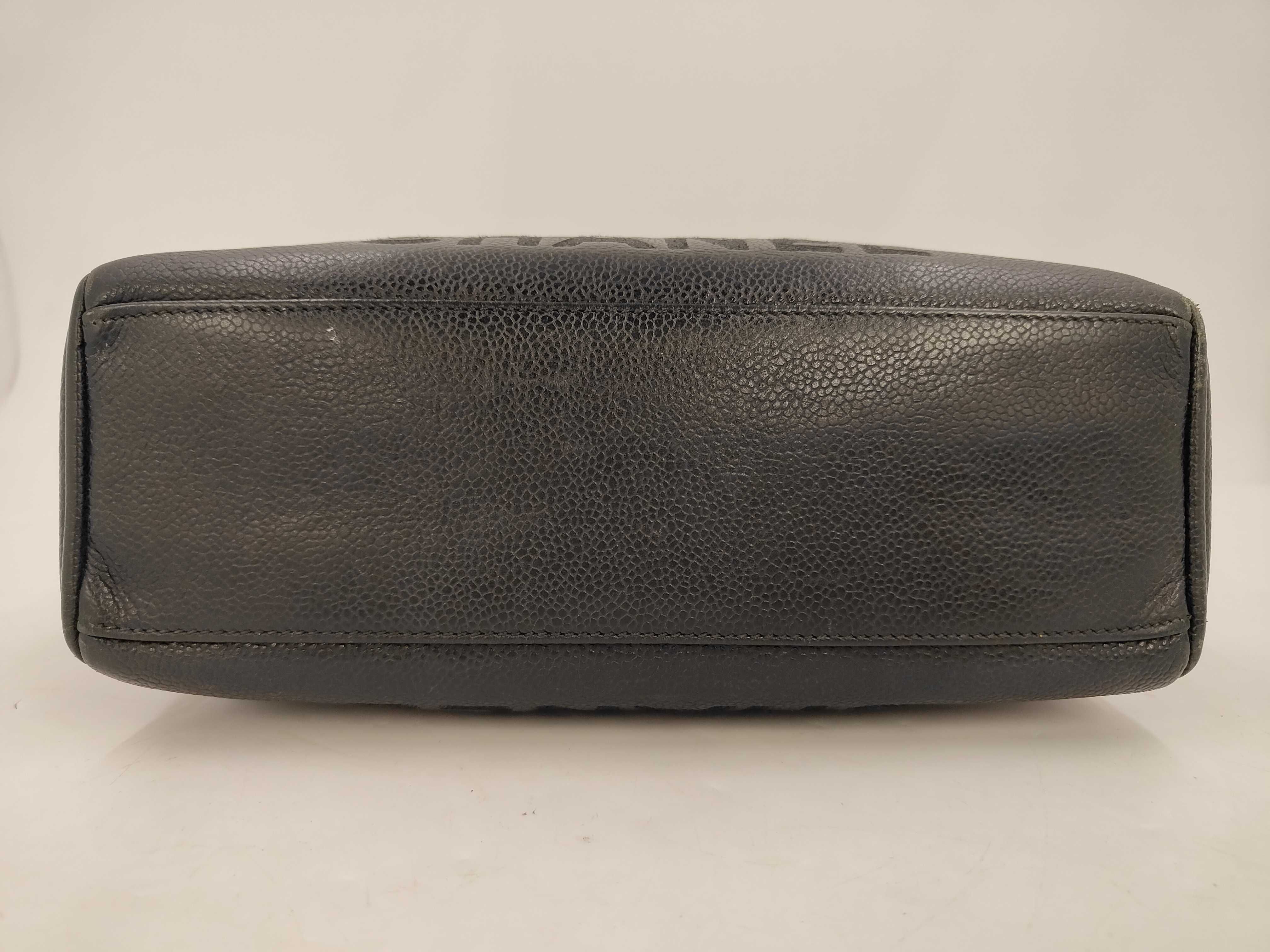 Chain Tote Black Shoulder Bag — view 6
