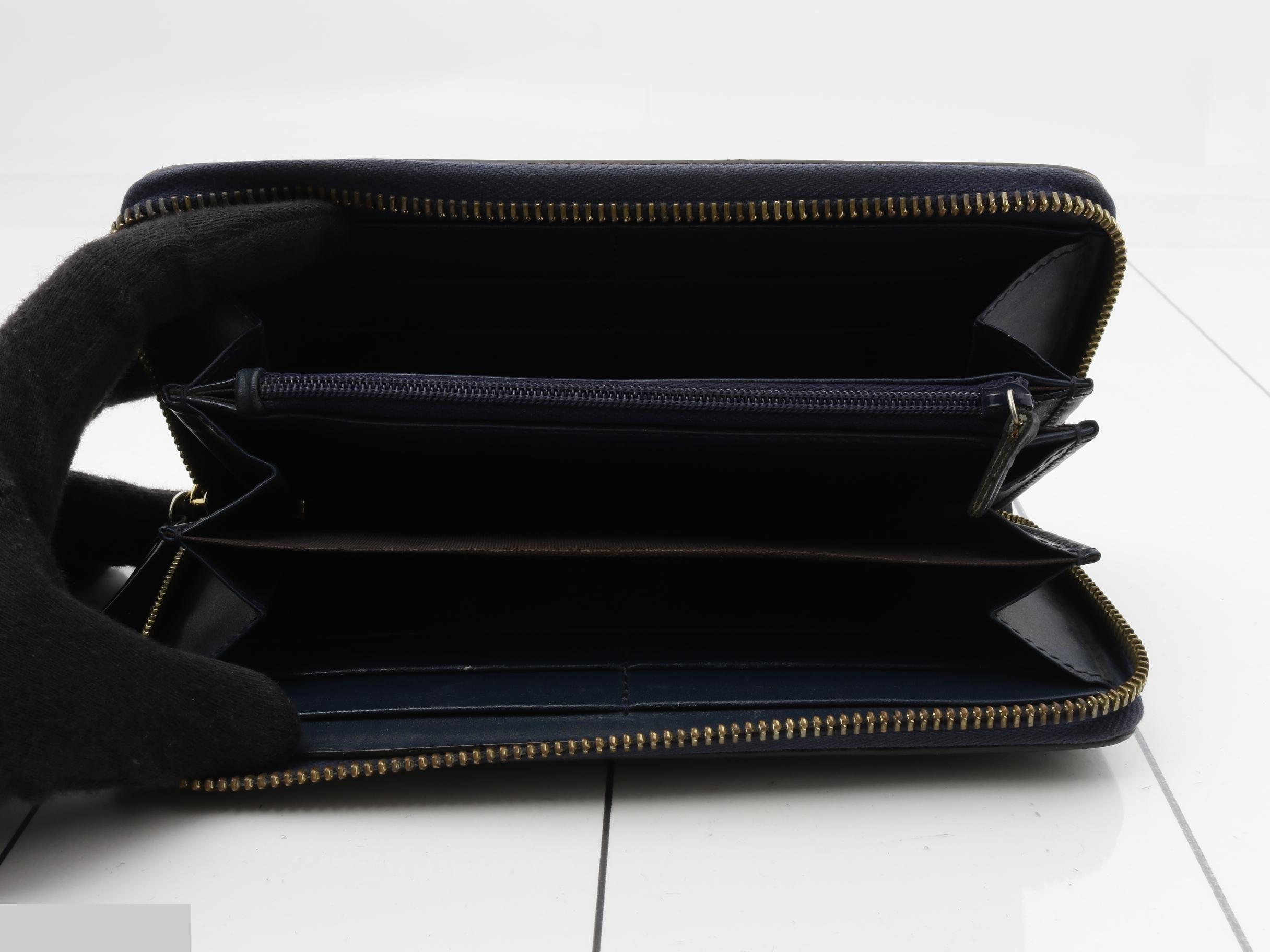 Guccissima round zipper long wallet — view 4