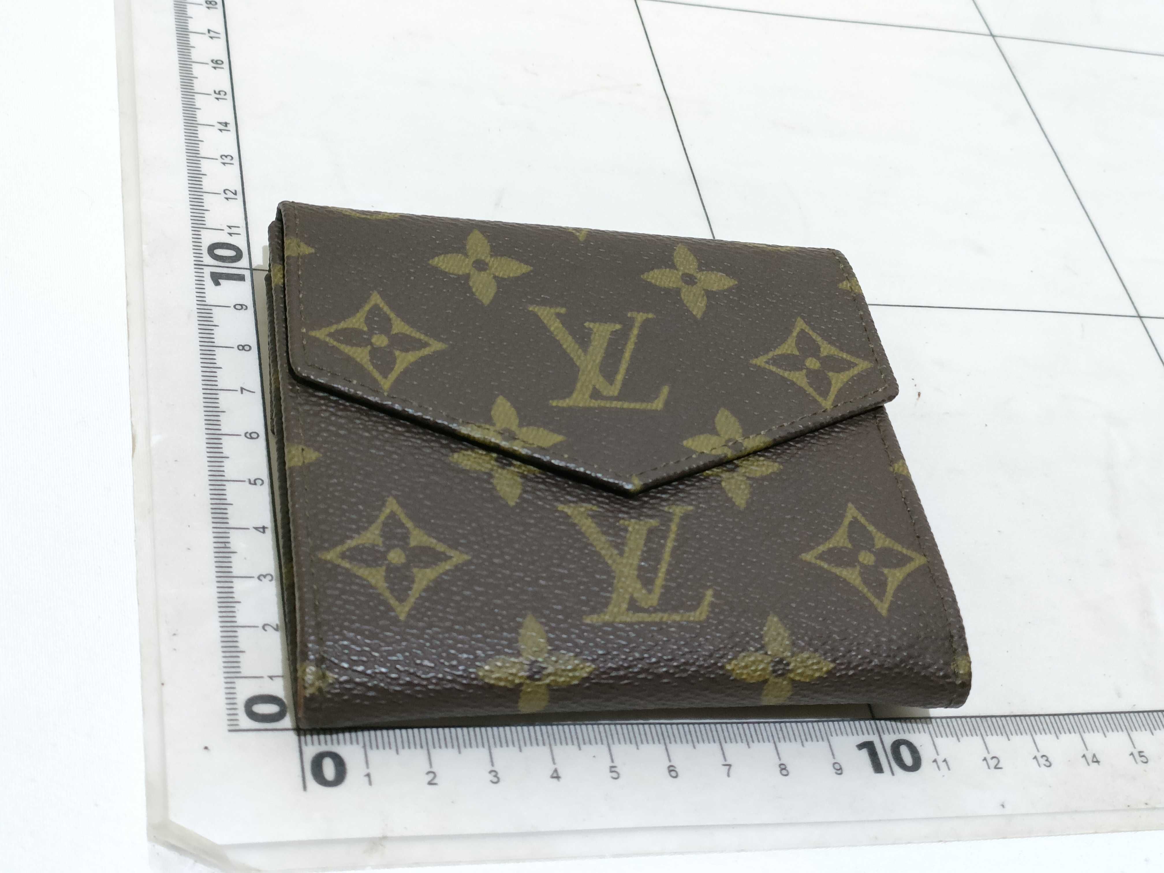 Monogram Portemonnaie Billet Carte Credit Folding Wallet M61660 884AN Wallet — view 2