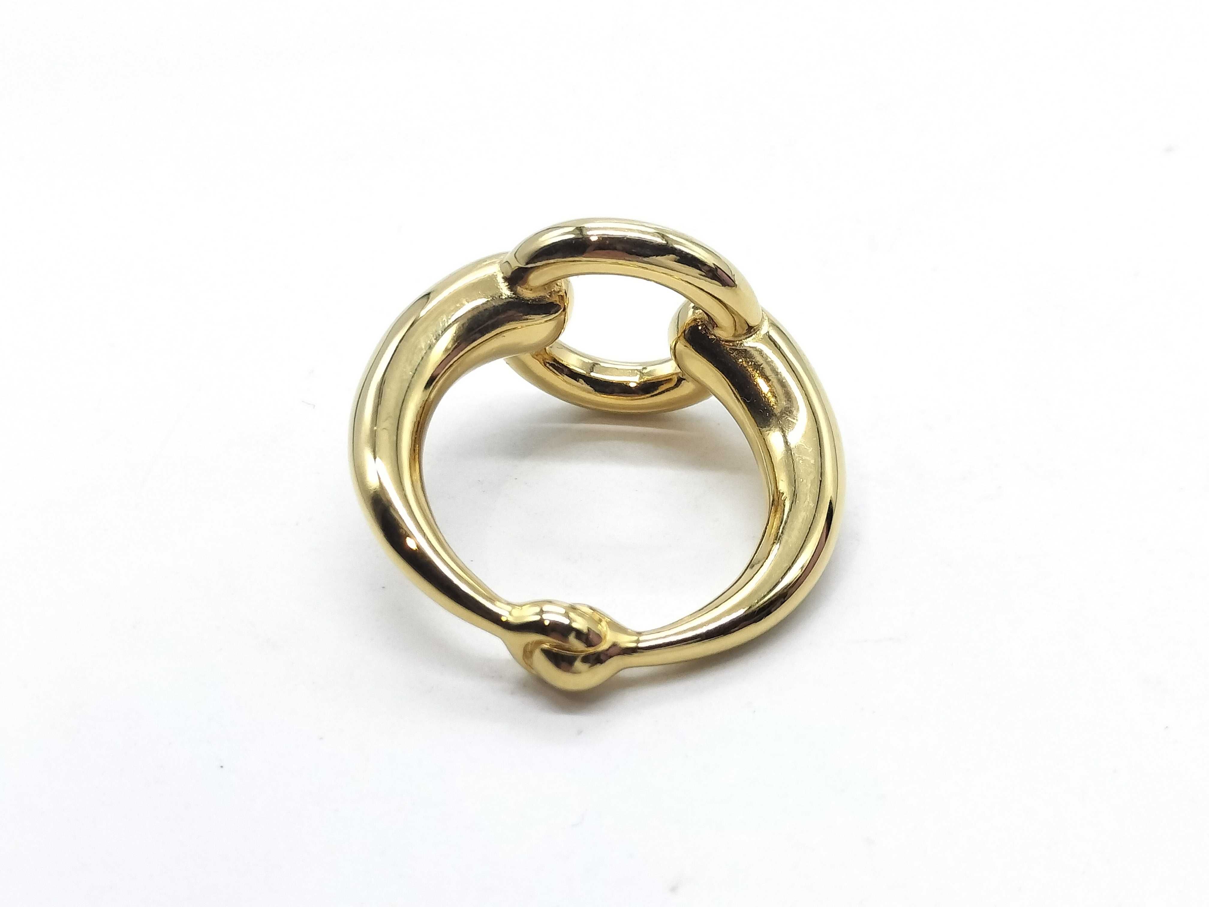 scarf ring, gold color, other accessories — view 3
