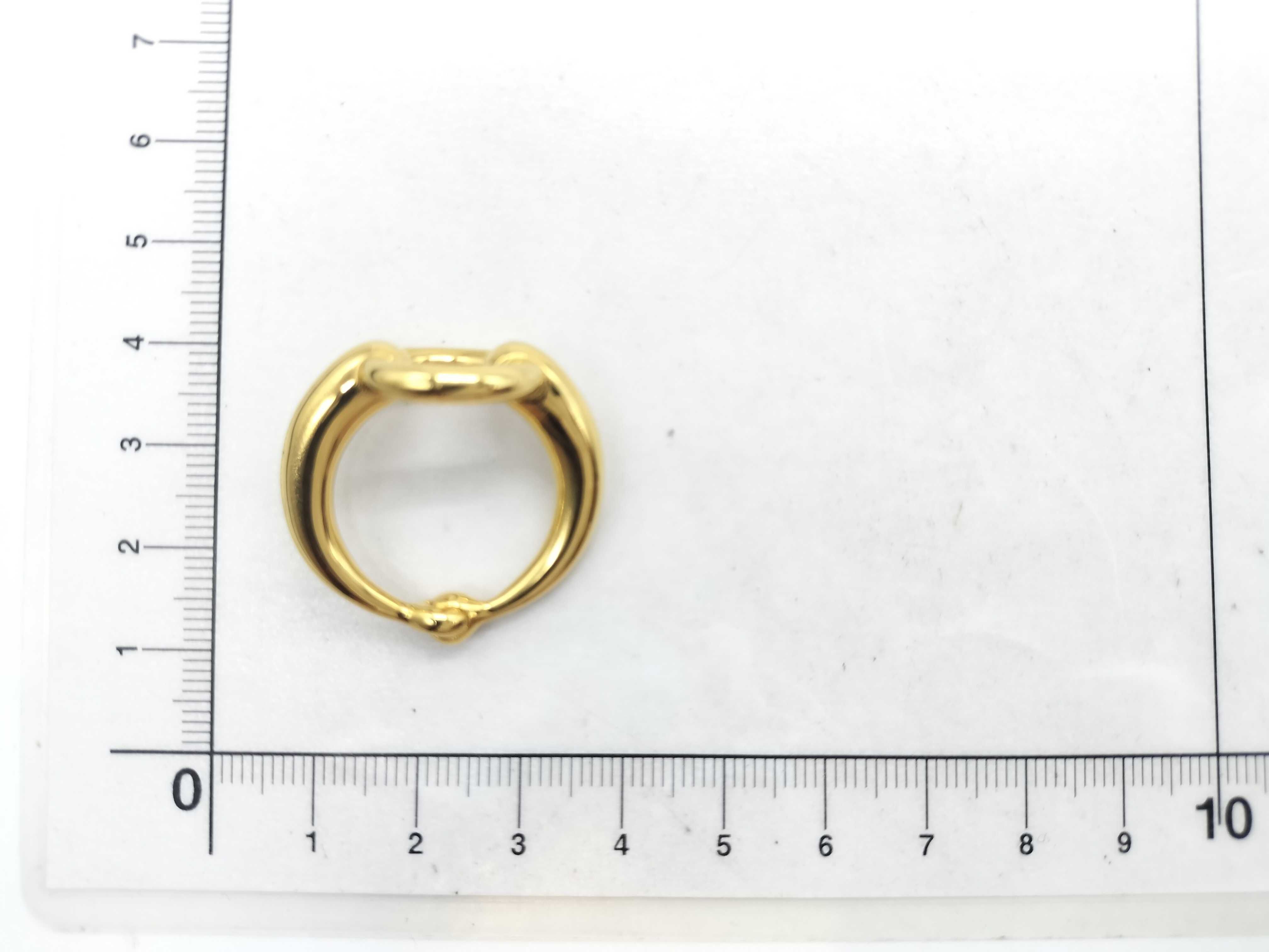 scarf ring, gold color, other accessories — view 5