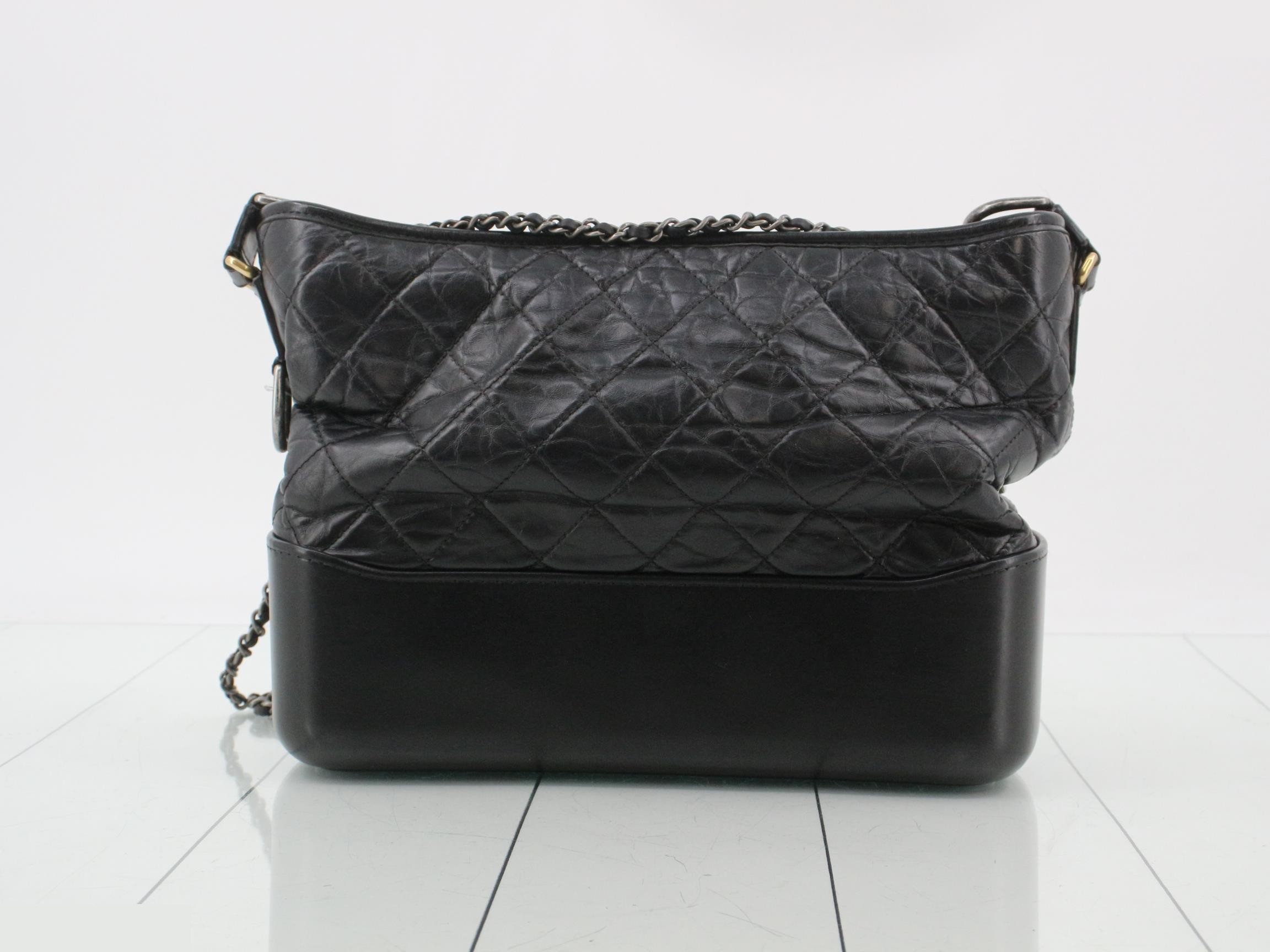 Gabrielle de Chanel Leather Chain Shoulder Bag — view 2