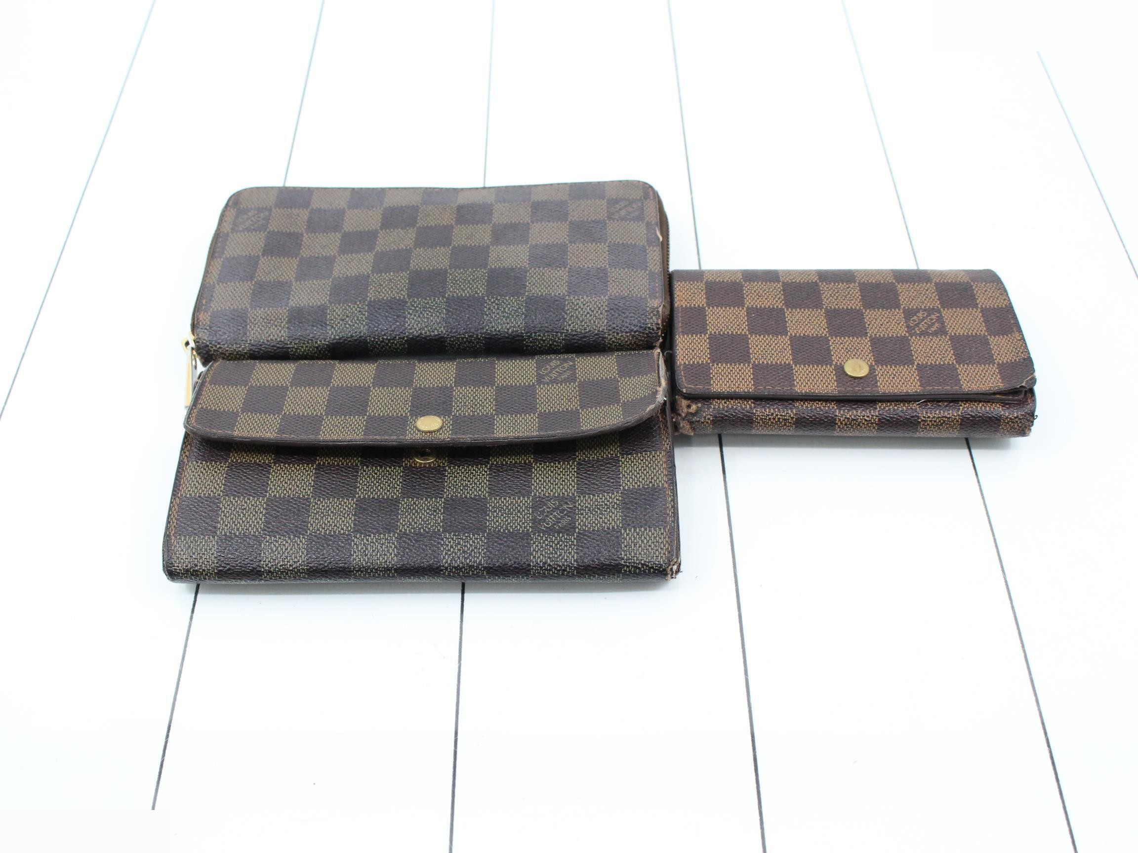 Damier (bag) - Bulk Sale - Bundle: 4 wallets, 1 key case — view 2