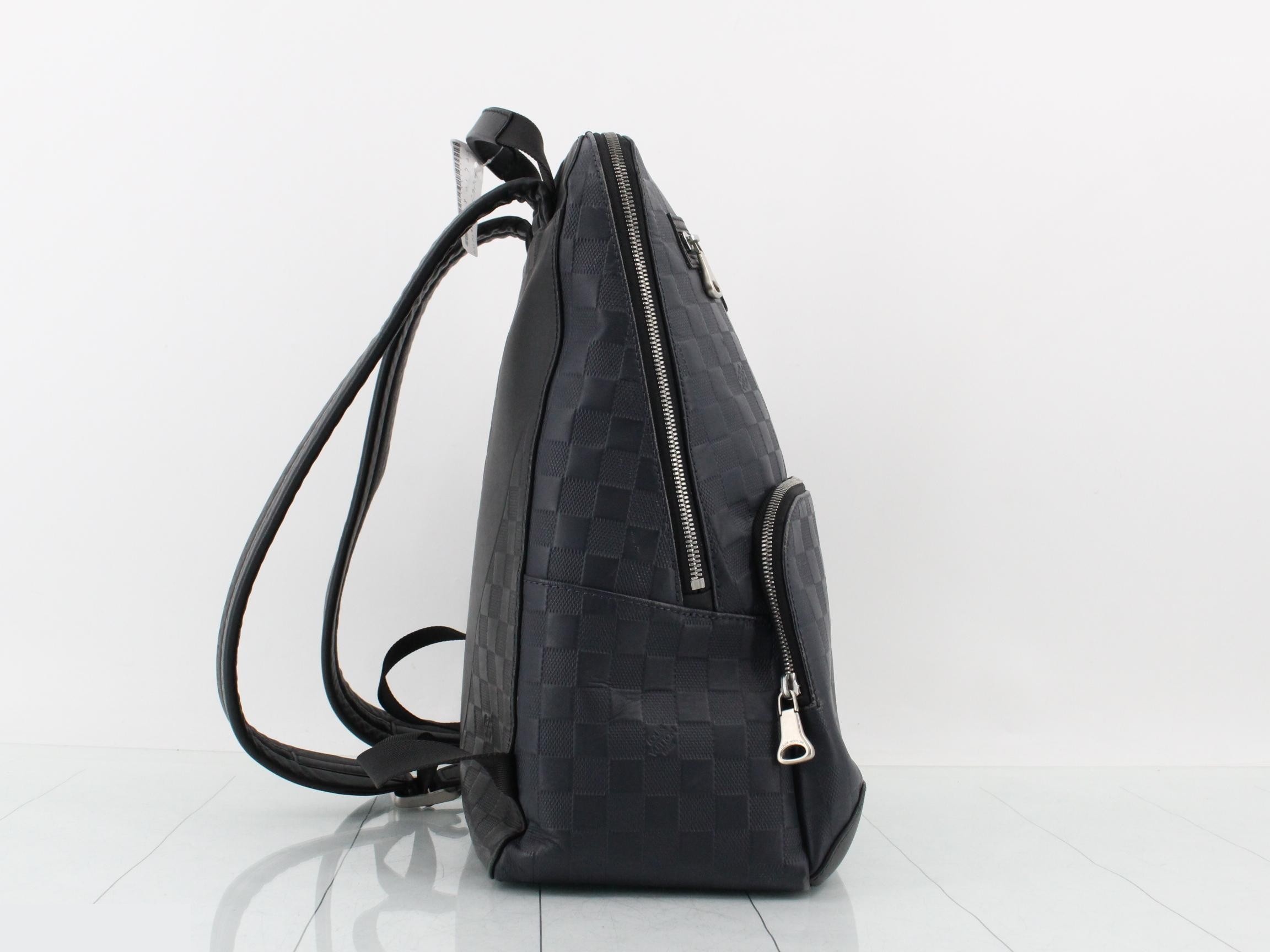 Avenue Backpack Astral Navy Leather — view 4