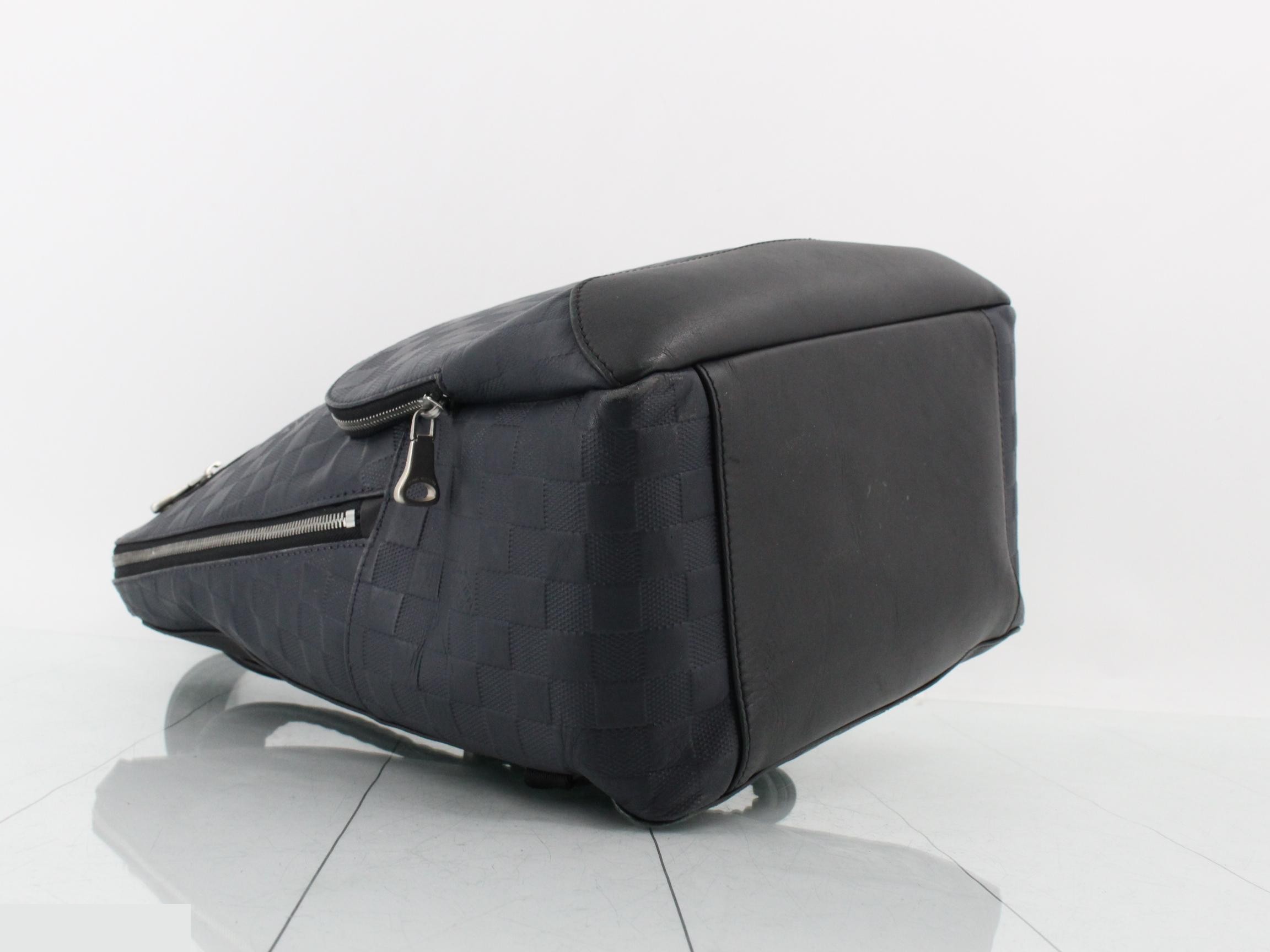 Avenue Backpack Astral Navy Leather — view 5