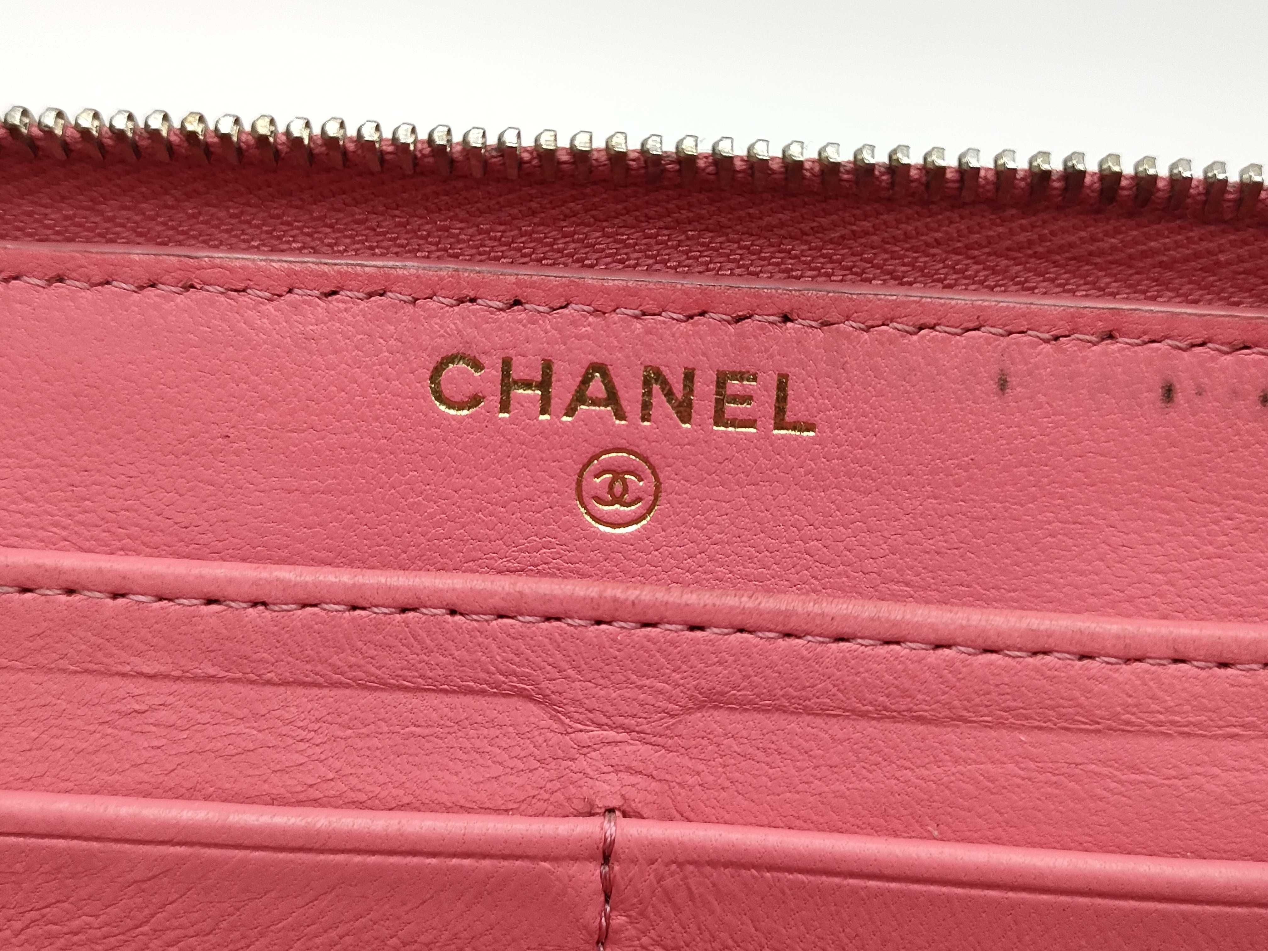 Lambskin Round Wallet — view 13