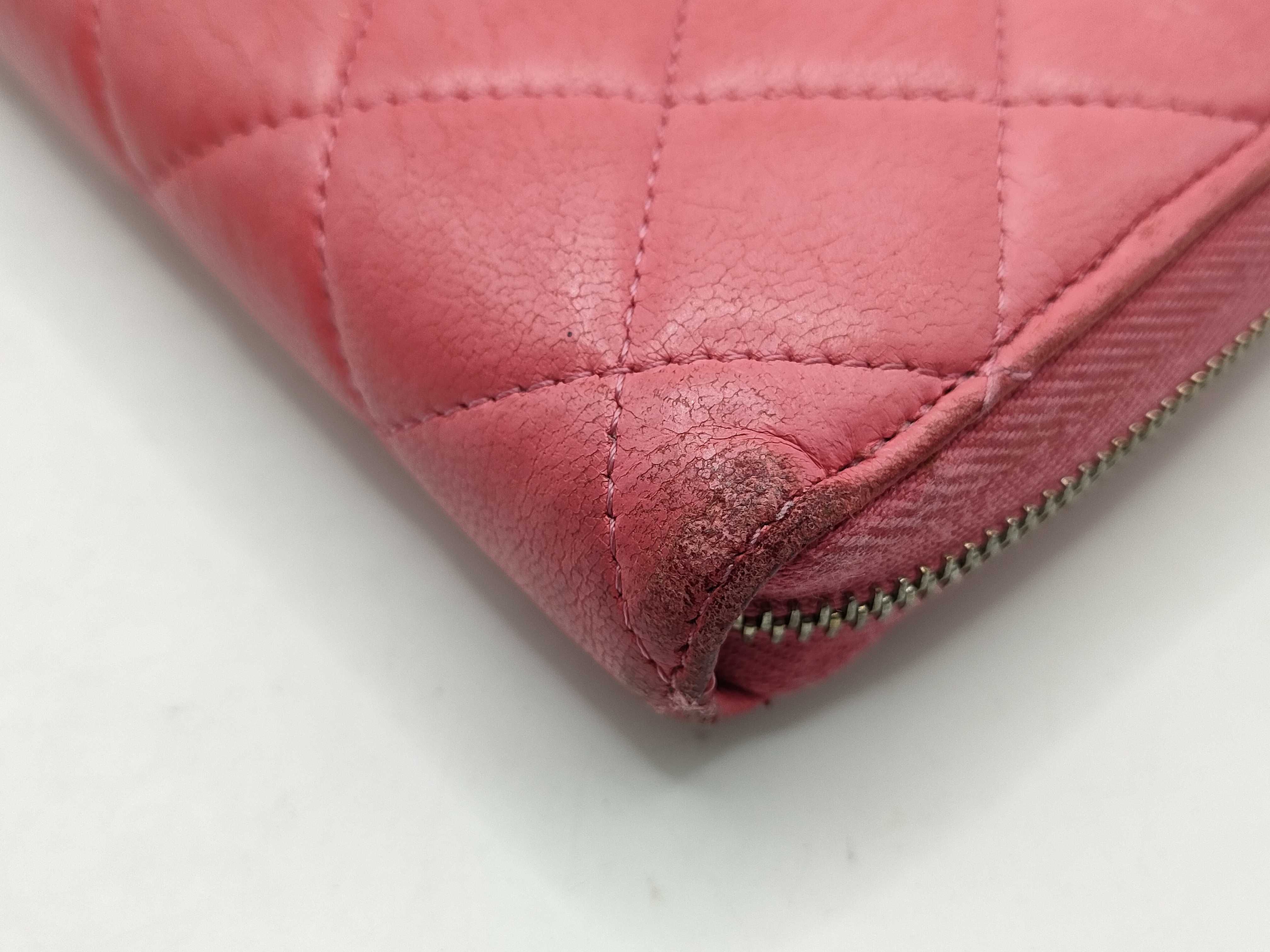 Lambskin Round Wallet — view 7