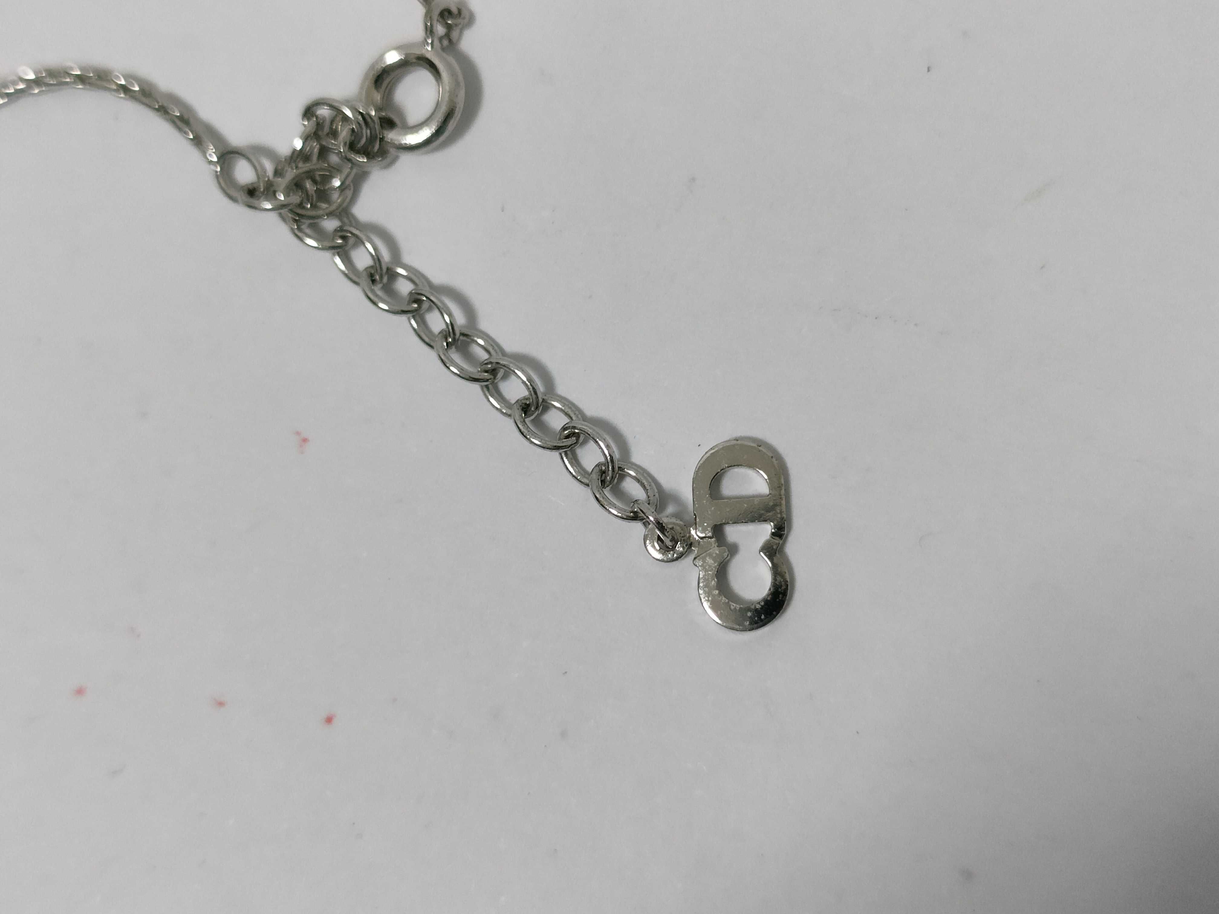 necklace, stone, silver necklace — view 5