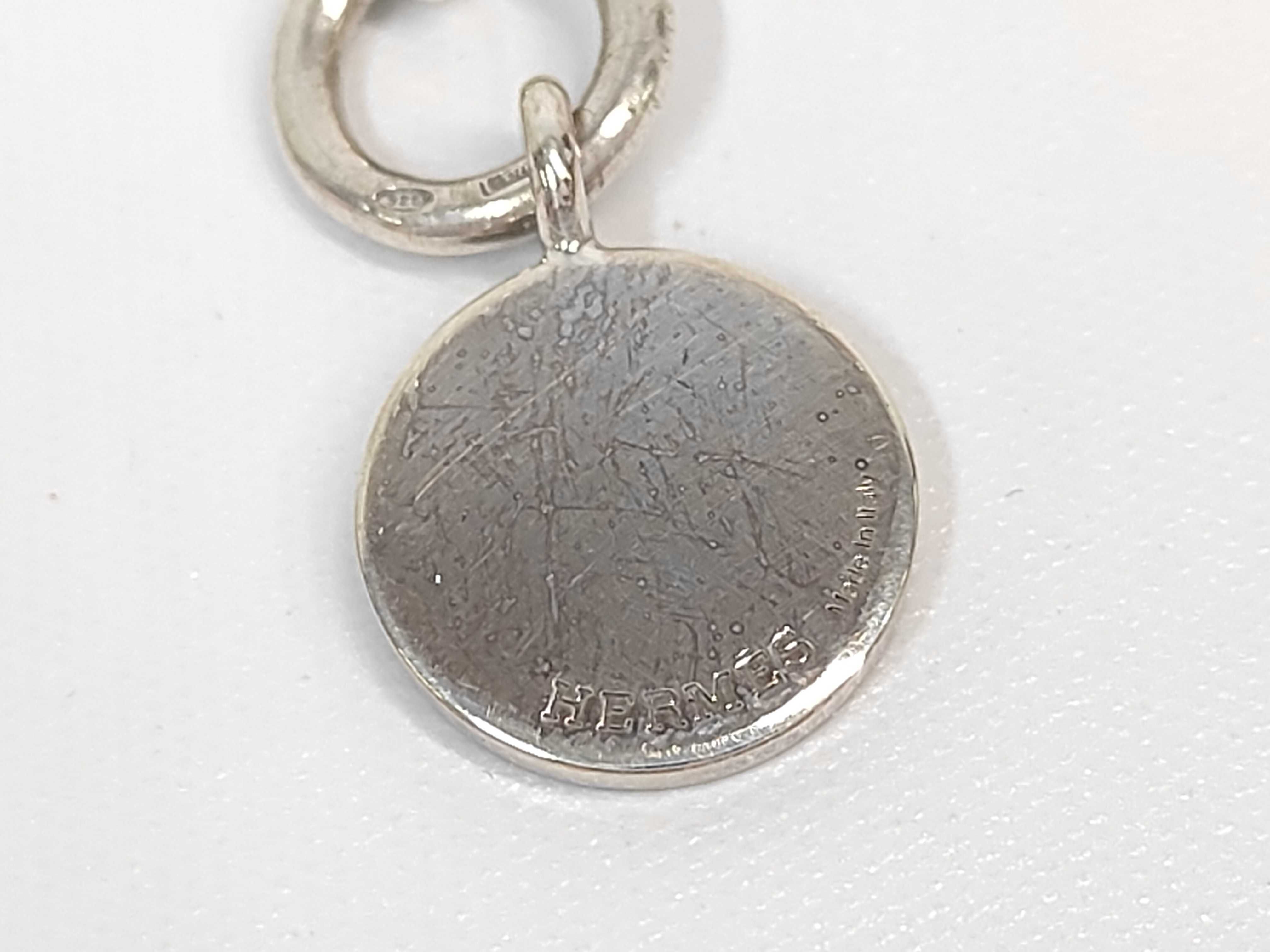 Amulette Sellier Silver Necklace SILVER925 Hermes Necklace — view 5