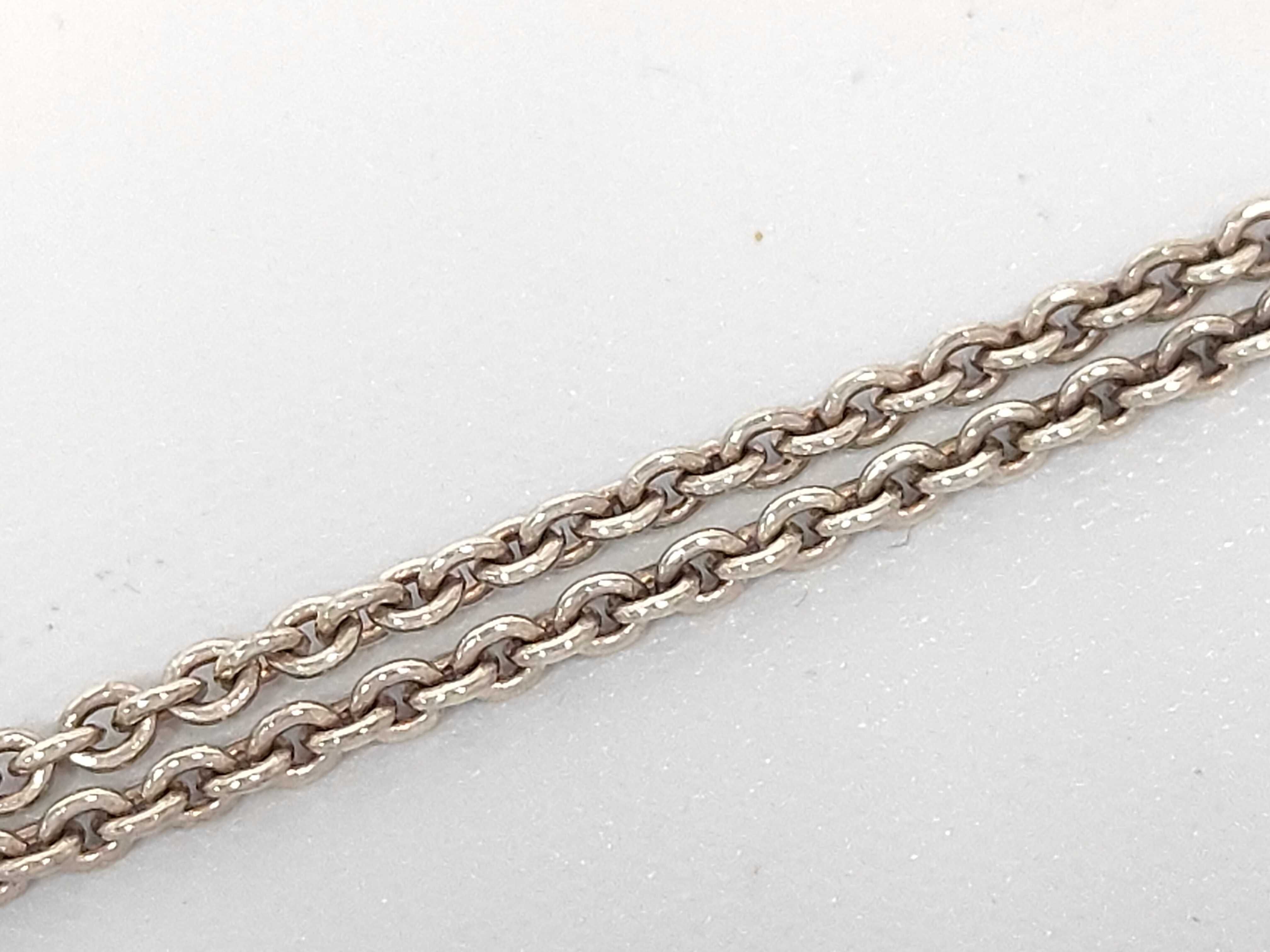 Amulette Sellier Silver Necklace SILVER925 Hermes Necklace — view 6