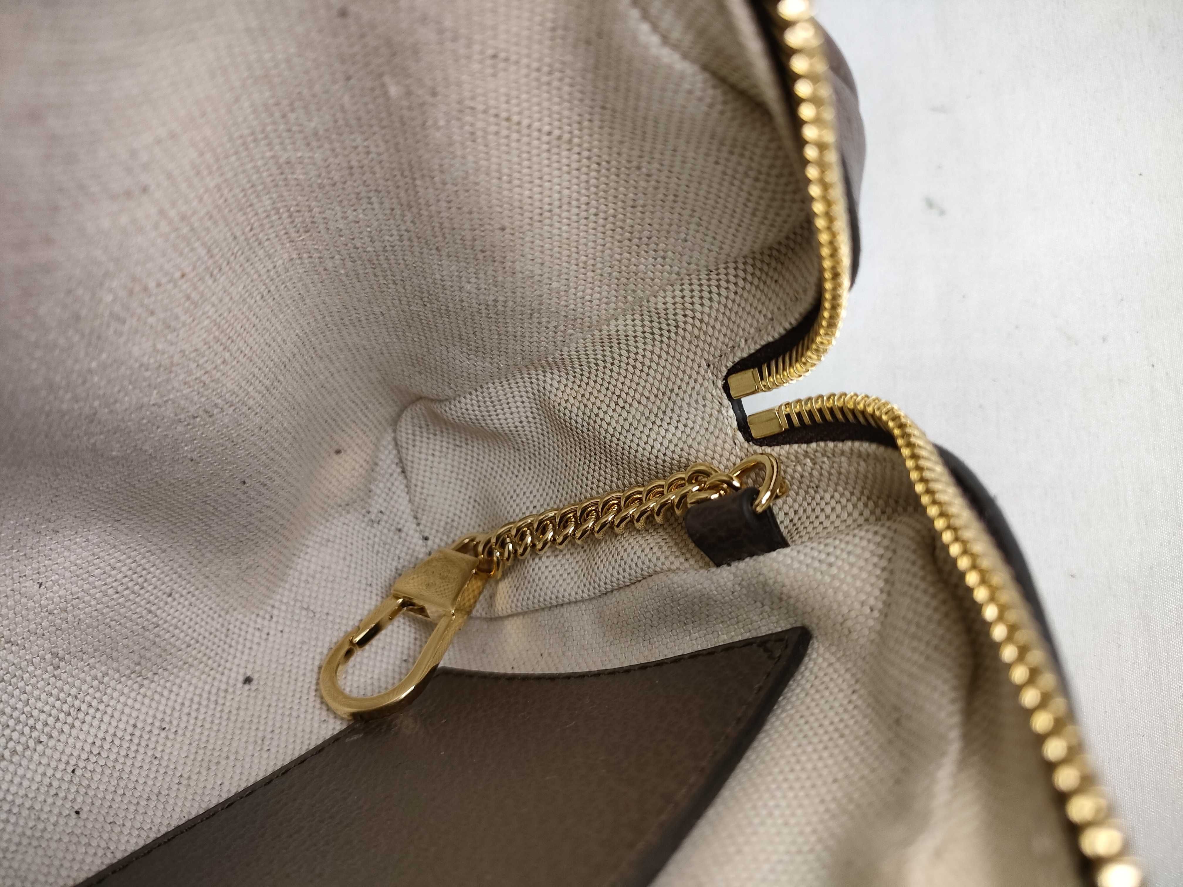 GG Supreme Ophidia PVC x Leather Shoulder Bag, Beige, 816359 (Shoulder Bag) — view 9