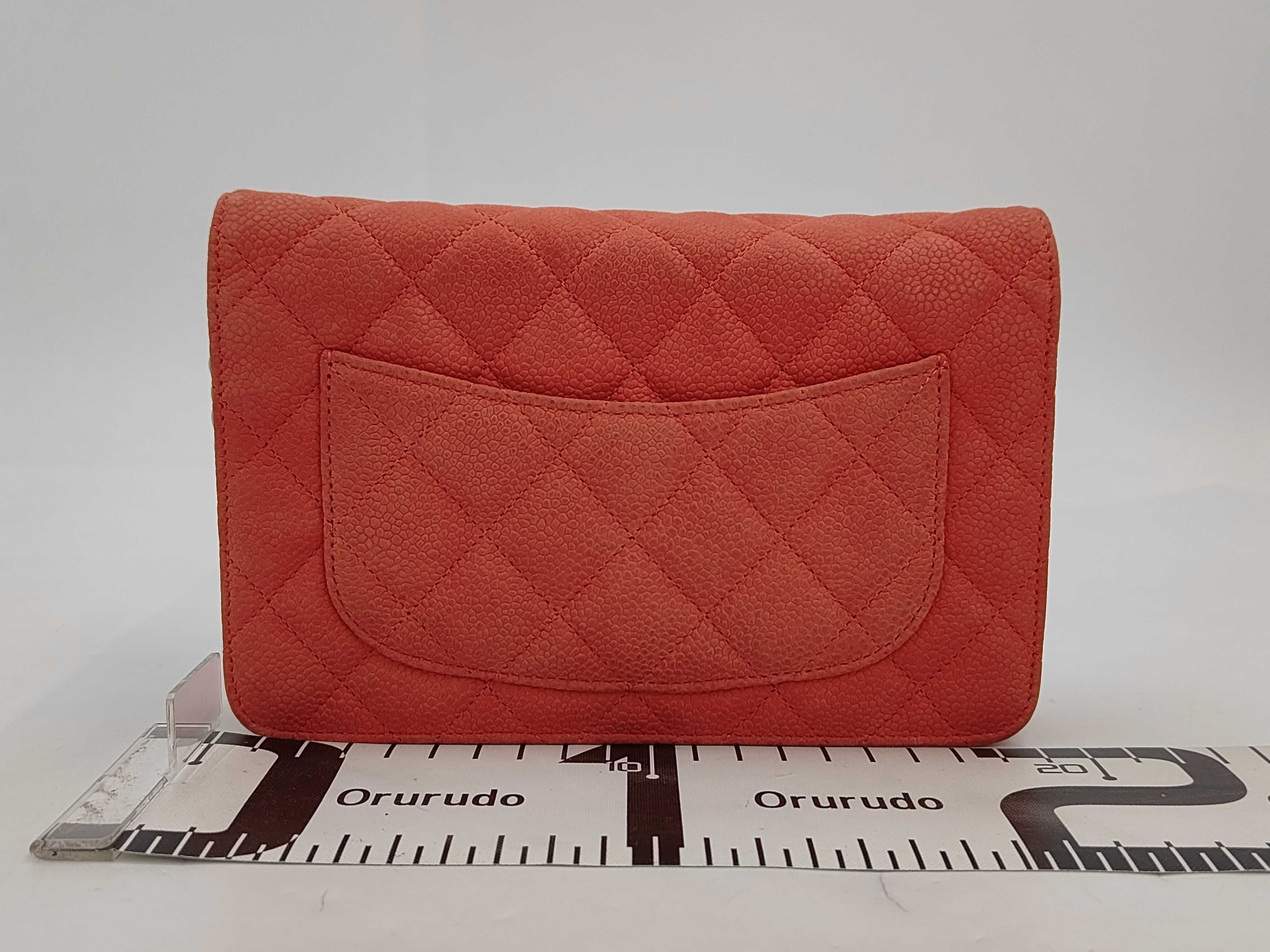 WOC Red Quilted Calf Leather Shoulder Bag — view 2