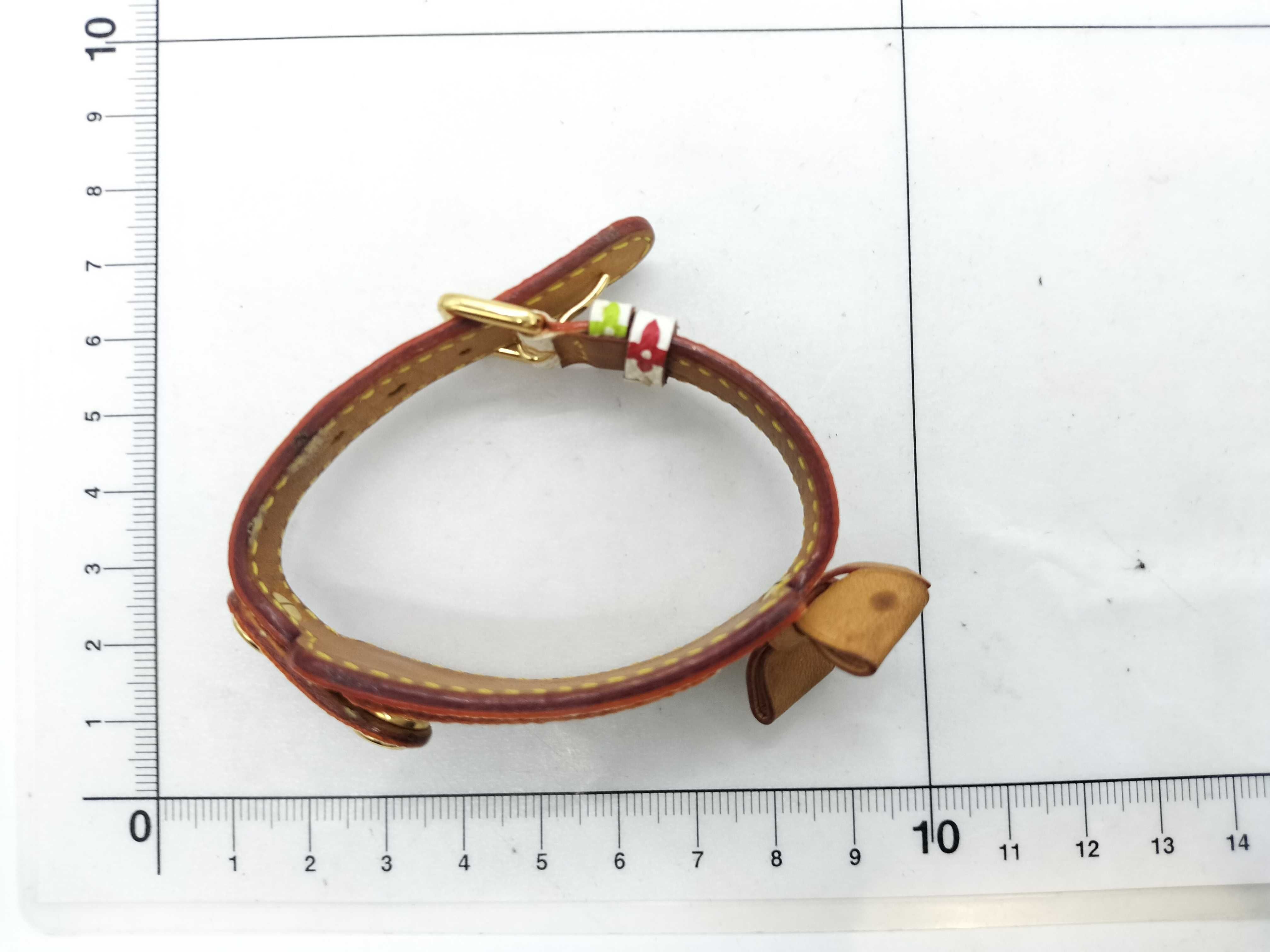 Monogram Multicolor Leather Bracelet/Bangle — view 7
