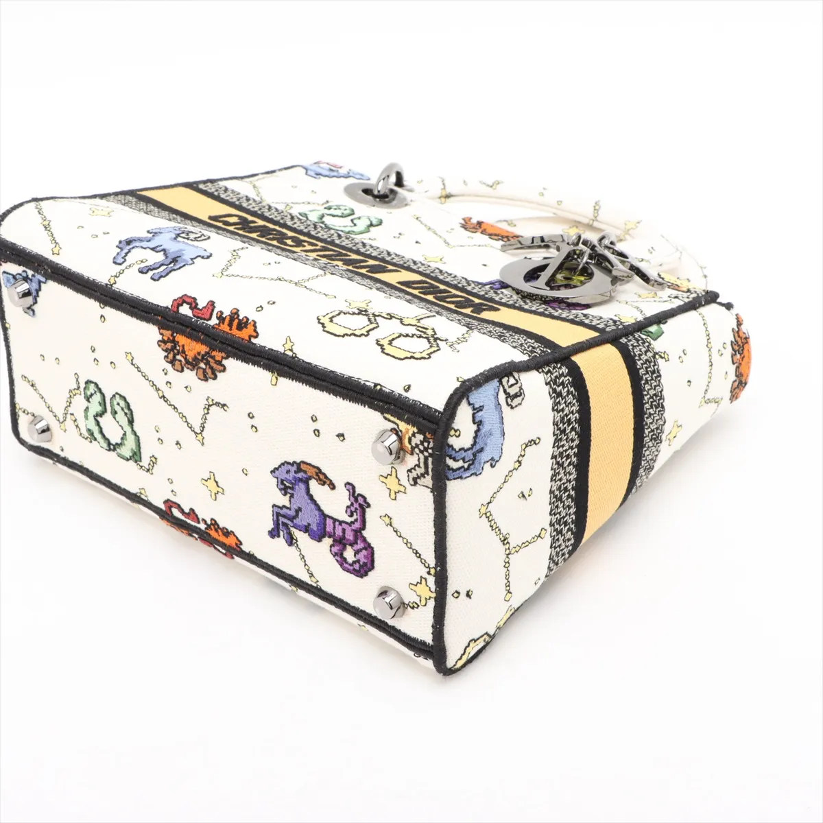 Lady Delight Medium Canvas 2WAY Handbag White — view 3