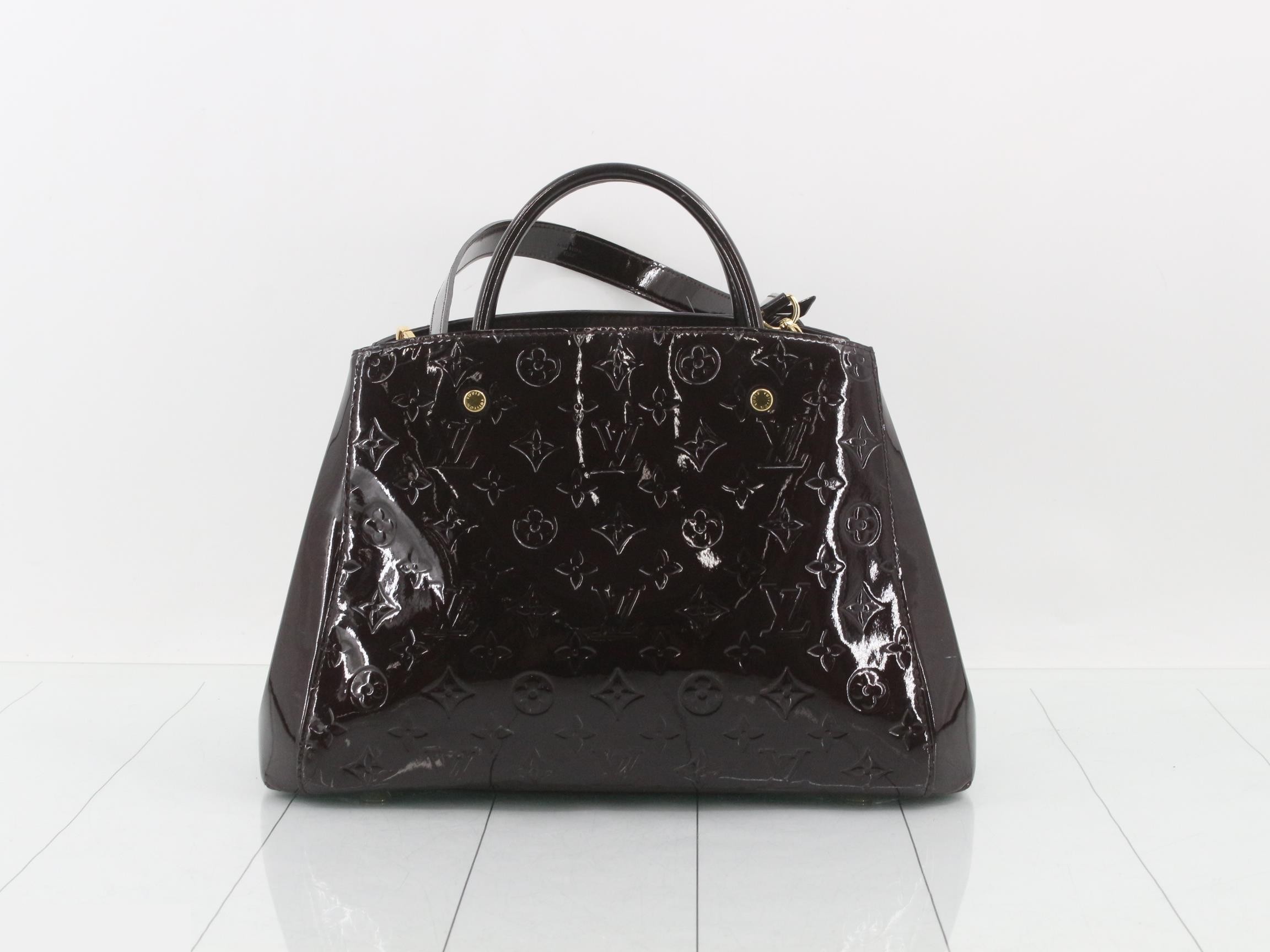 Vernis Montaigne MM Amarante 2-Way Shoulder/Handbag — view 2