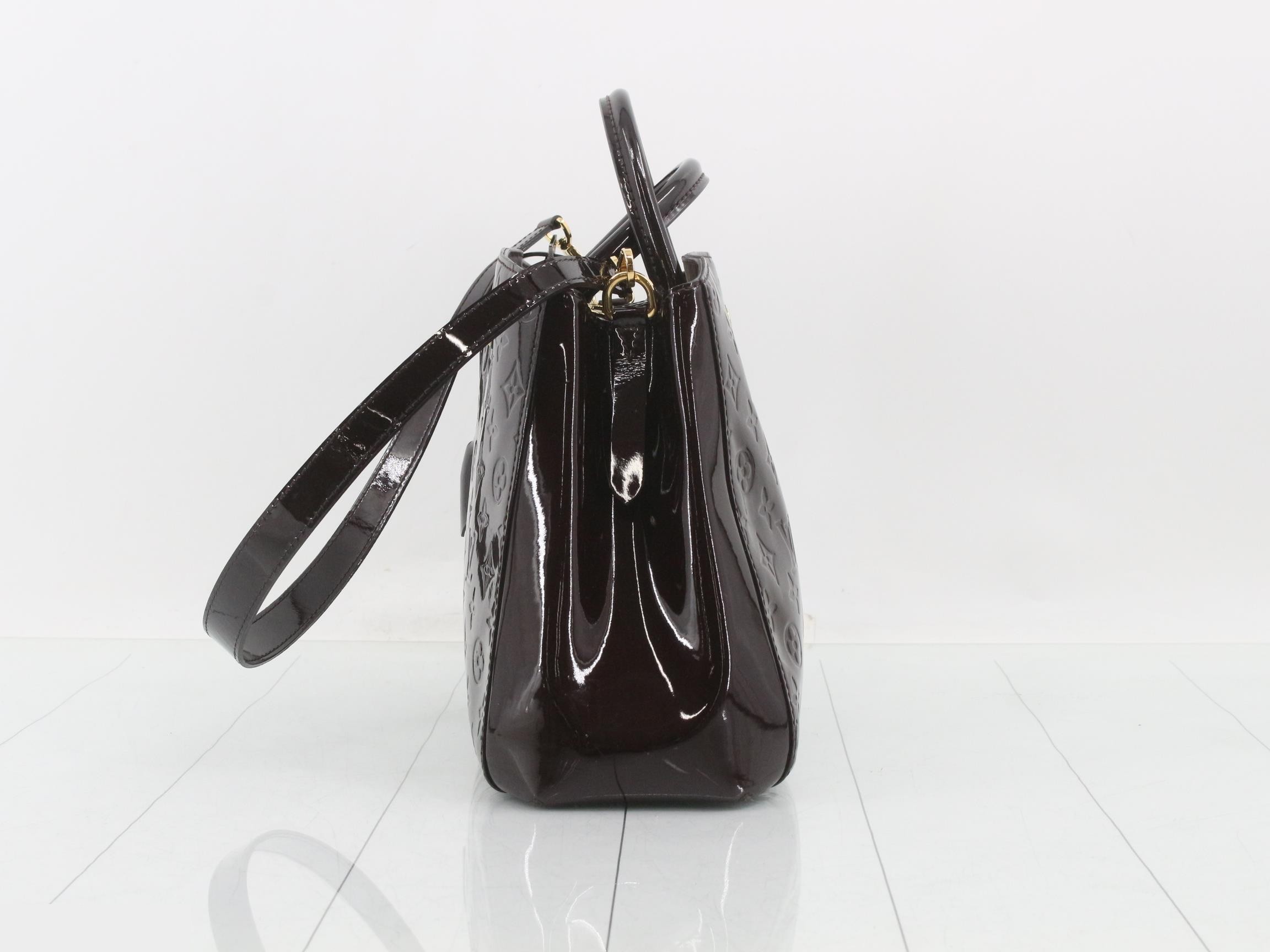 Vernis Montaigne MM Amarante 2-Way Shoulder/Handbag — view 3