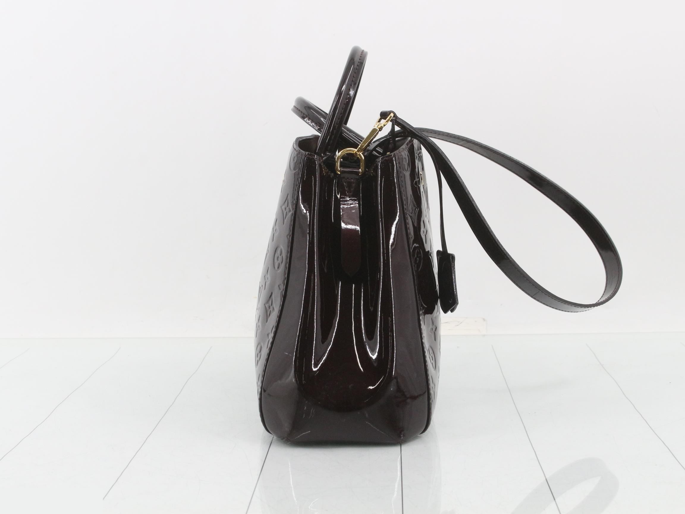 Vernis Montaigne MM Amarante 2-Way Shoulder/Handbag — view 4