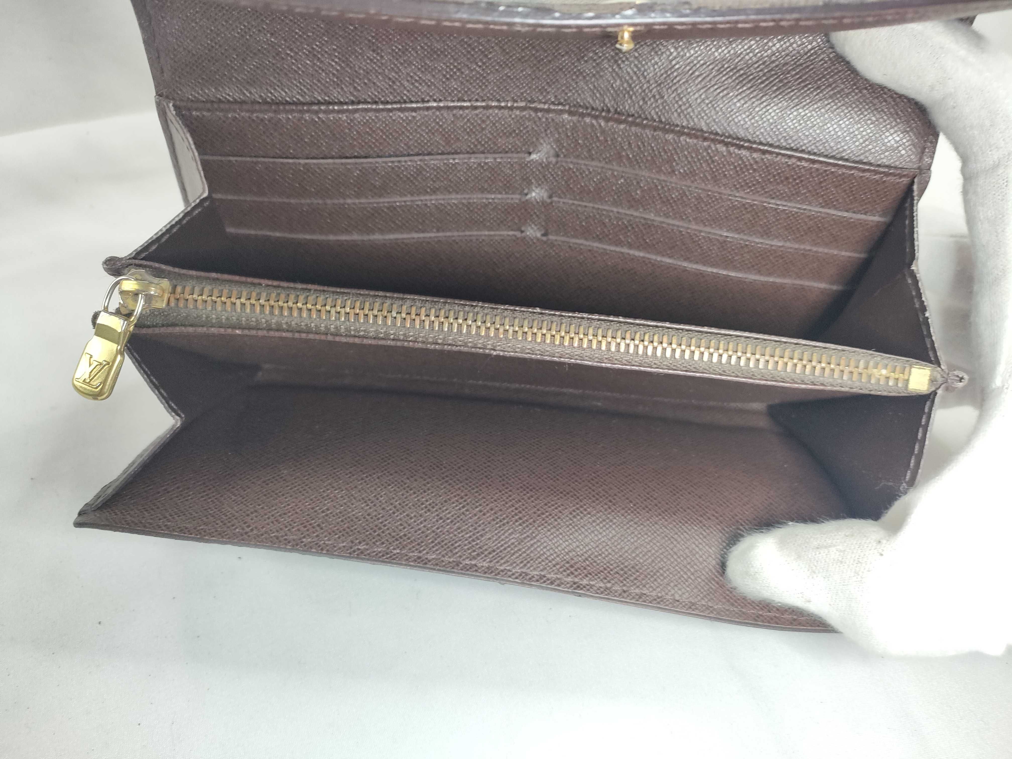 Damier LV Damier Portefeuille Sarah Long Wallet N61734 Wallet — view 11